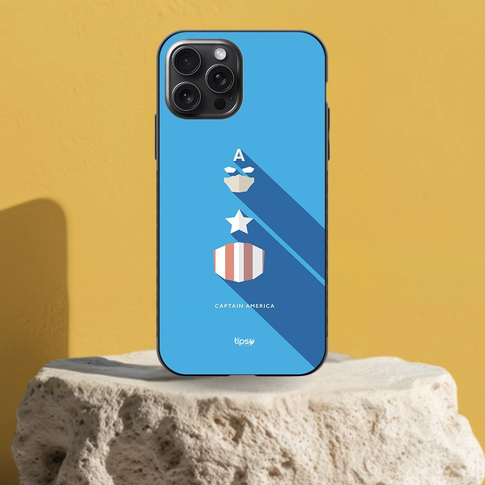 "CAPTAIN AMERICA - MARVEL" -Mobile Covers Shock Resistant, Slim & Stylish Cases