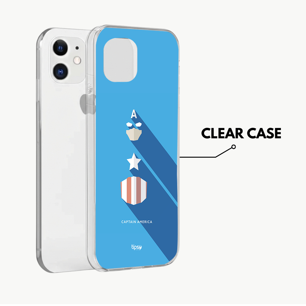 "CAPTAIN AMERICA - MARVEL" -Mobile Covers Shock Resistant, Slim & Stylish Cases
