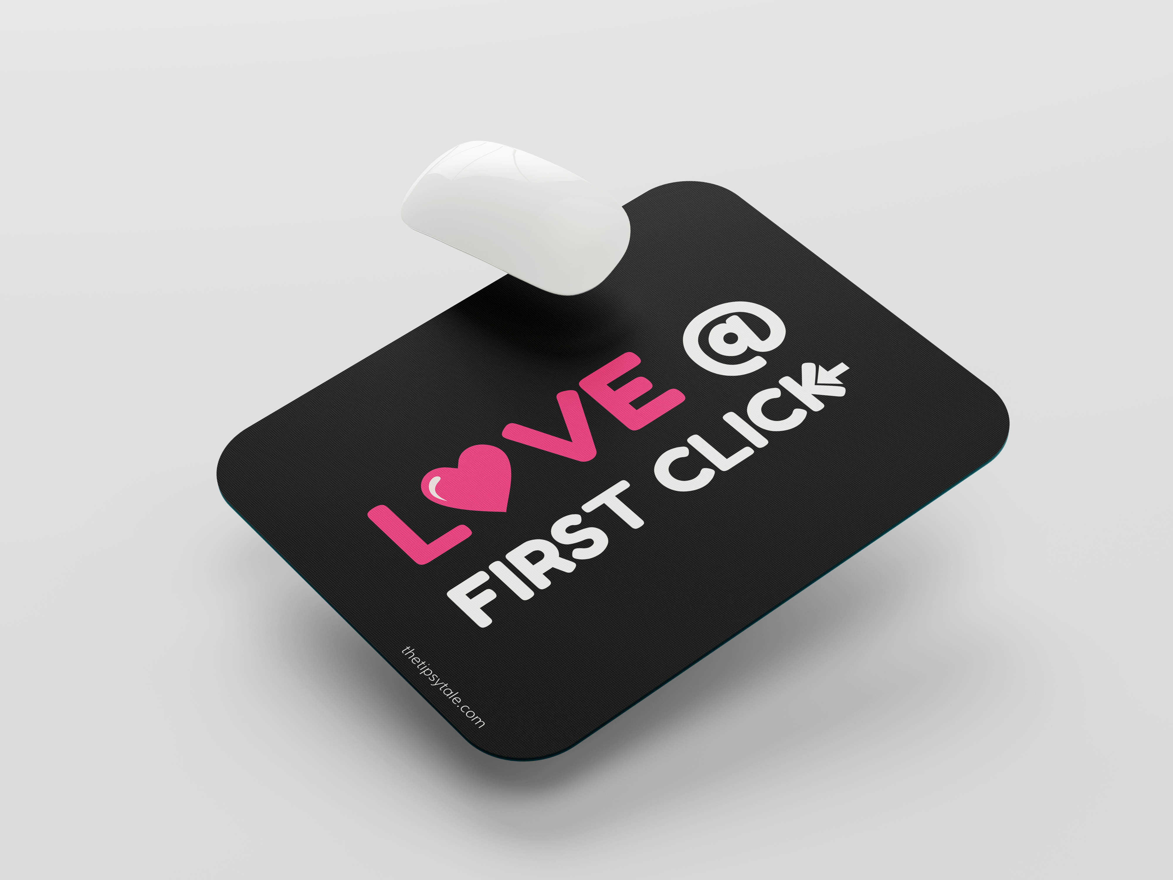 "LOVE AT FIRST CLICK" Mousepad: Valentine Special Edition