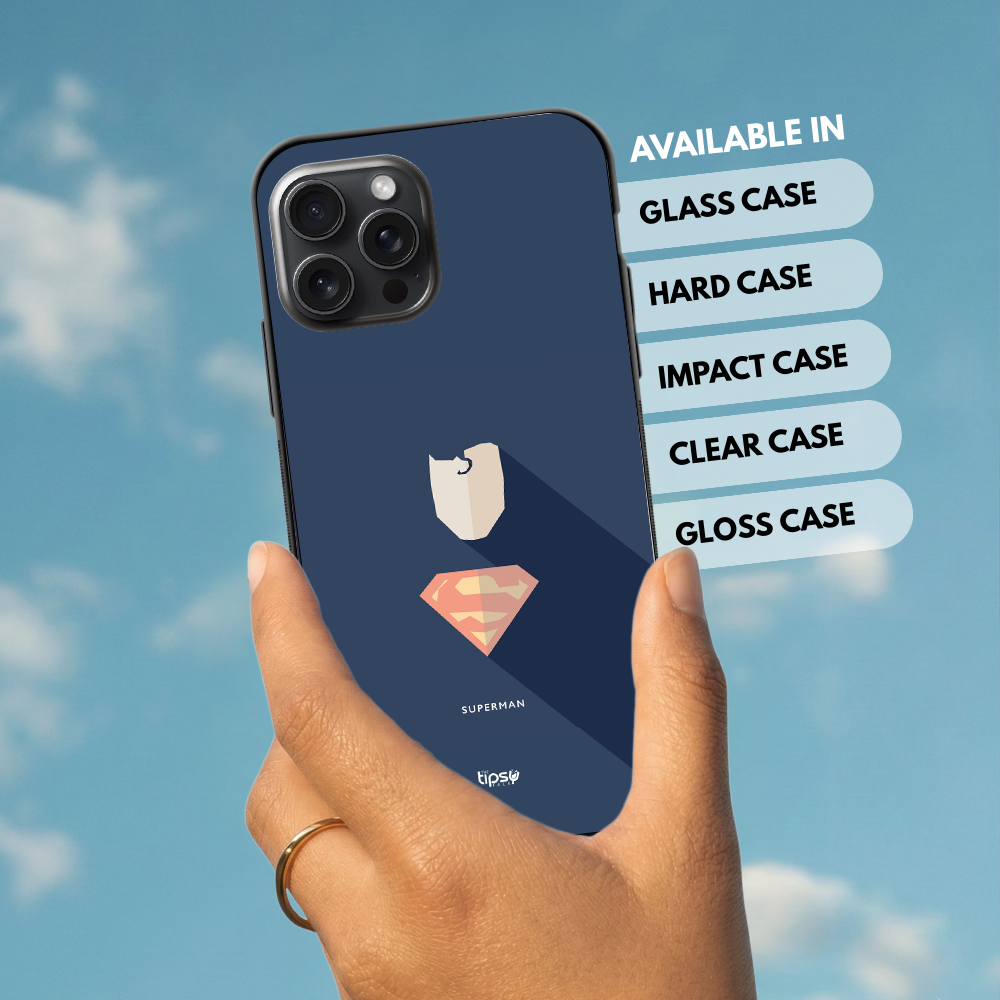 "SUPERMAN - DC" -Mobile Covers Shock Resistant, Slim & Stylish Cases