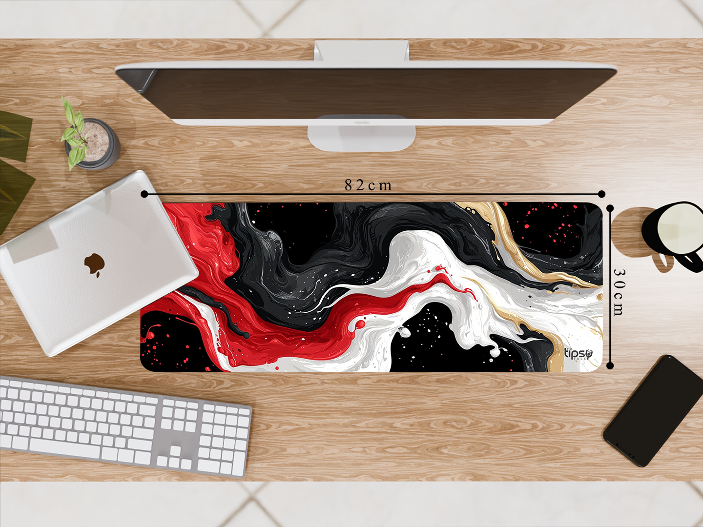"PAINT SPLASH" Gaming Mousepad Elevate Your Gaming Experience