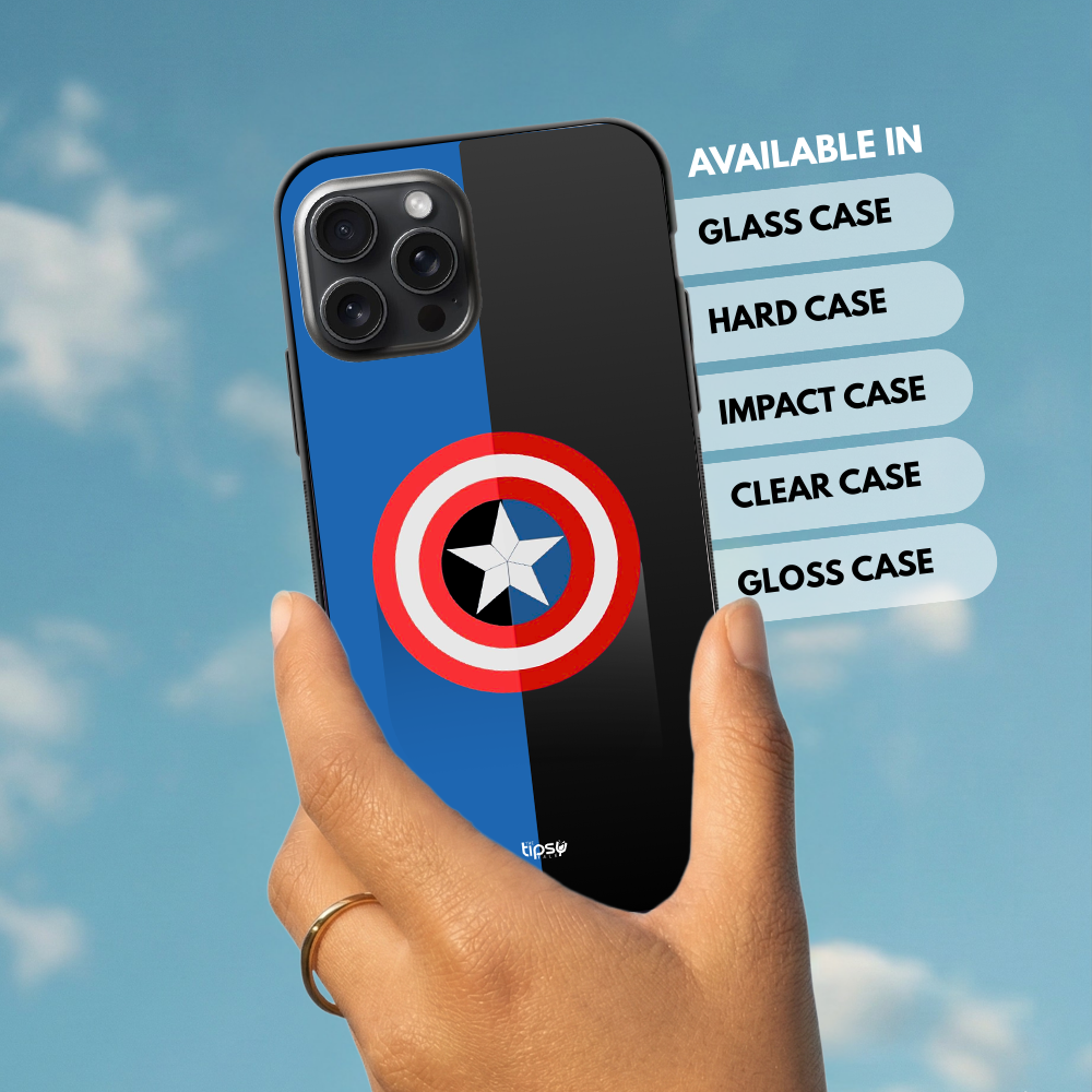 "CAPTAIN AMERICA - AVENGERS" -Mobile Covers Shock Resistant, Slim & Stylish Cases