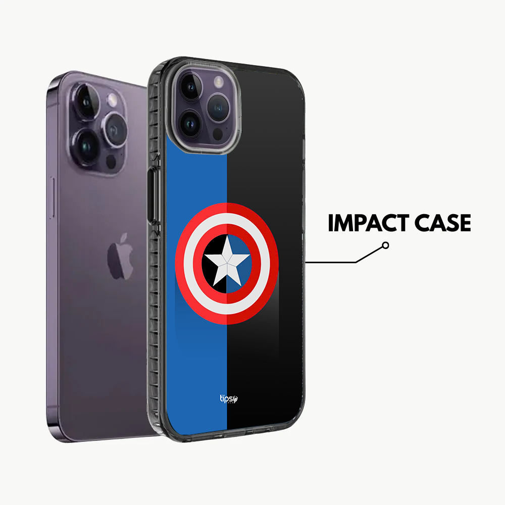 "CAPTAIN AMERICA - AVENGERS" -Mobile Covers Shock Resistant, Slim & Stylish Cases