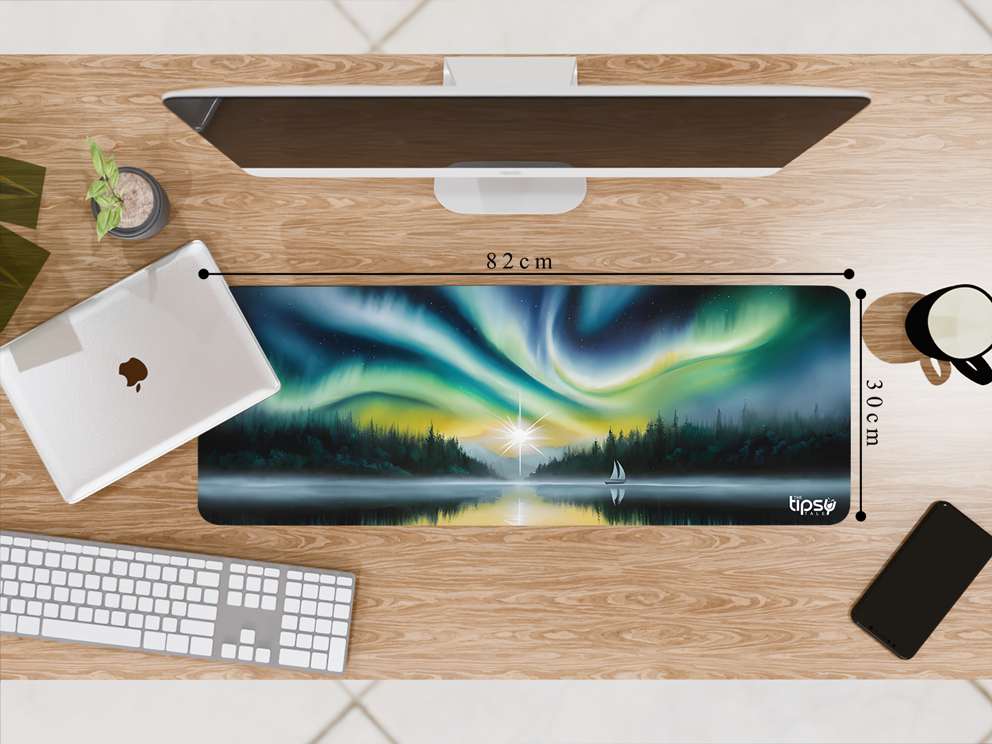 "Auroras" Gaming Mousepad Elevate Your Gaming Experience