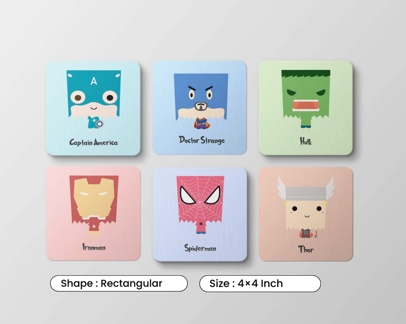 A Gift That Matches Their Energy -Superhero Version- Poster + Mousepad + Tumbler + Coaster (COMBO)