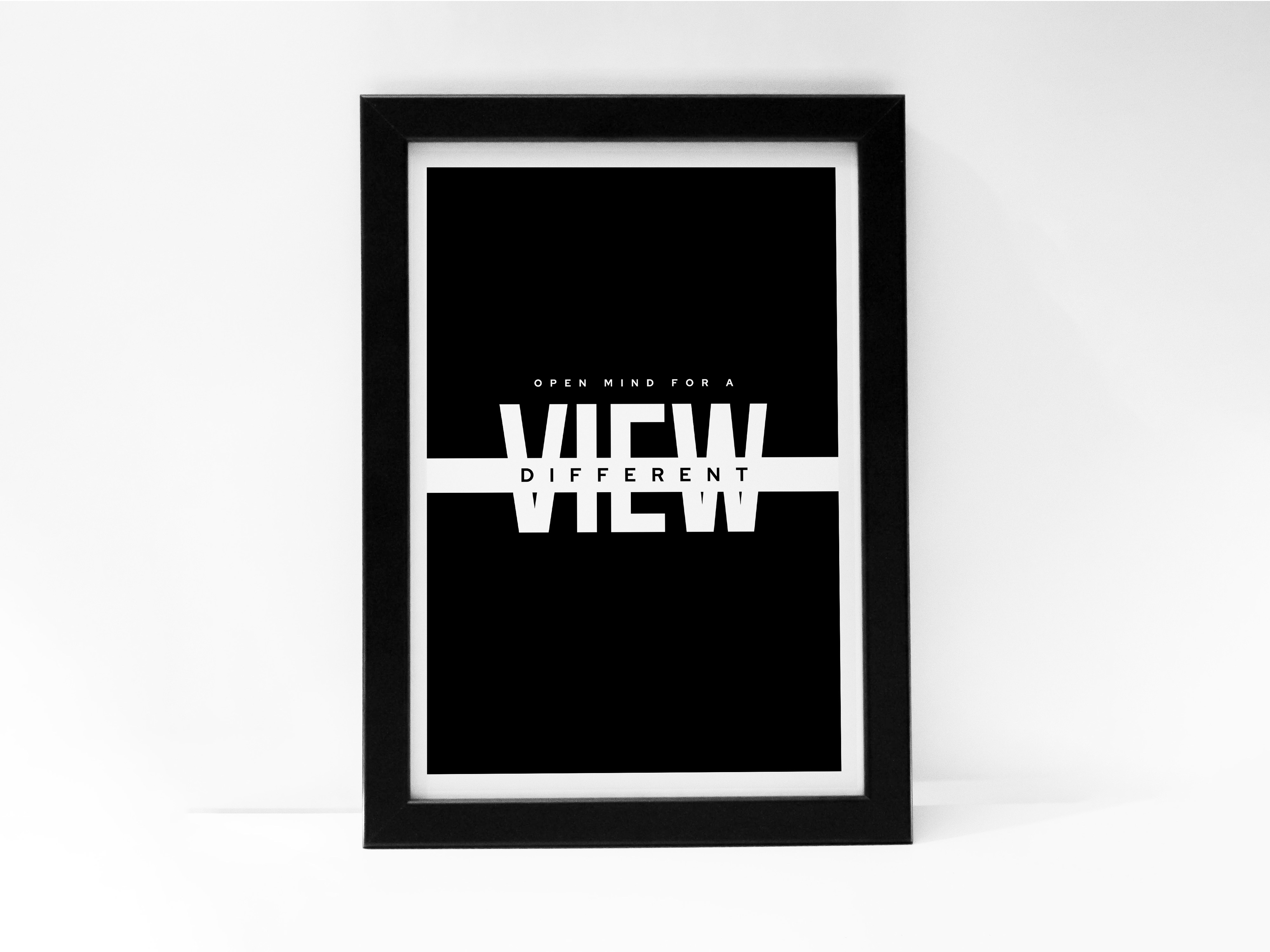 "OPEN MIND:PERSPECTIVE Poster: Add a Touch of Personality to Your Space