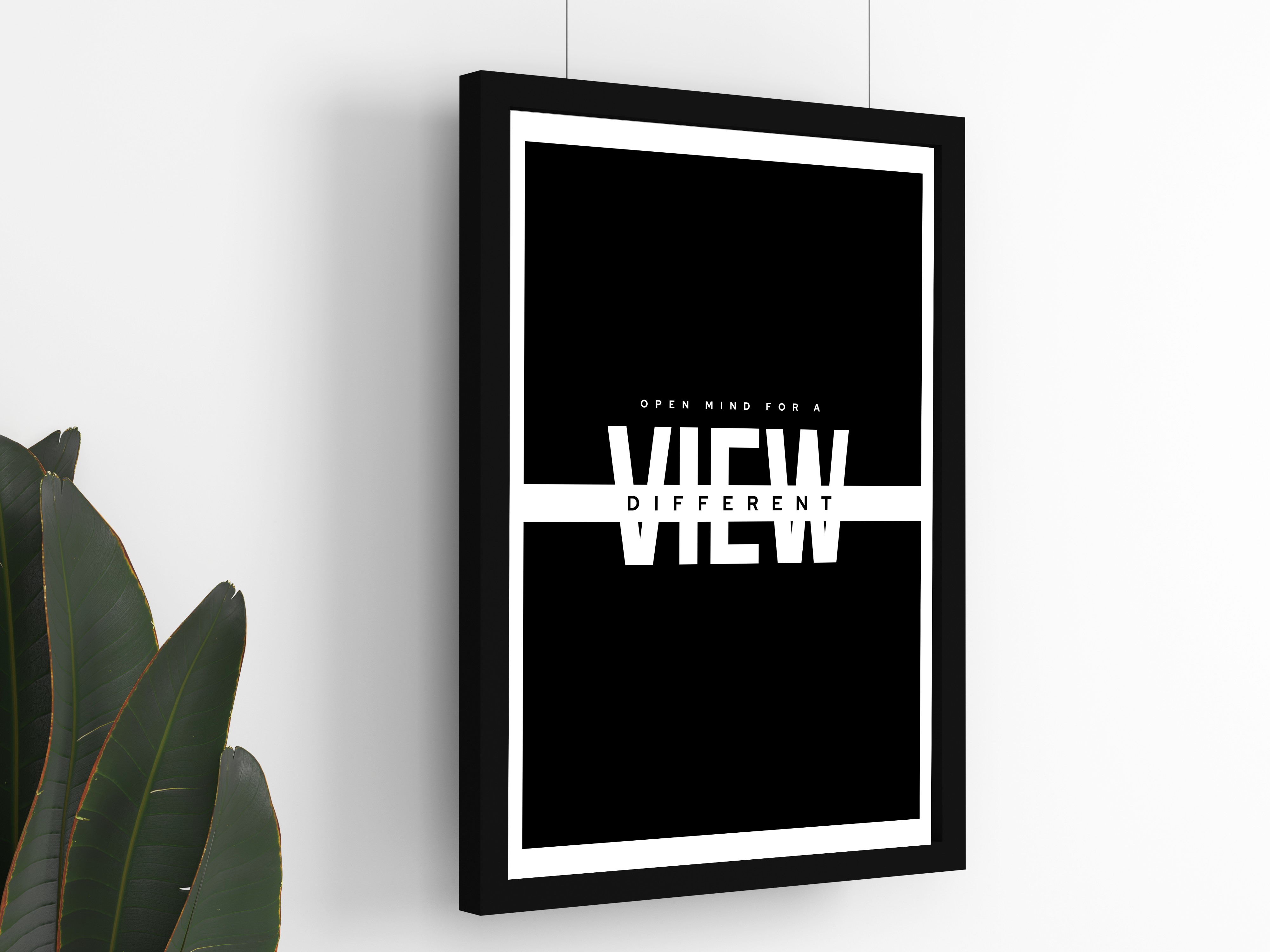 "OPEN MIND:PERSPECTIVE Poster: Add a Touch of Personality to Your Space