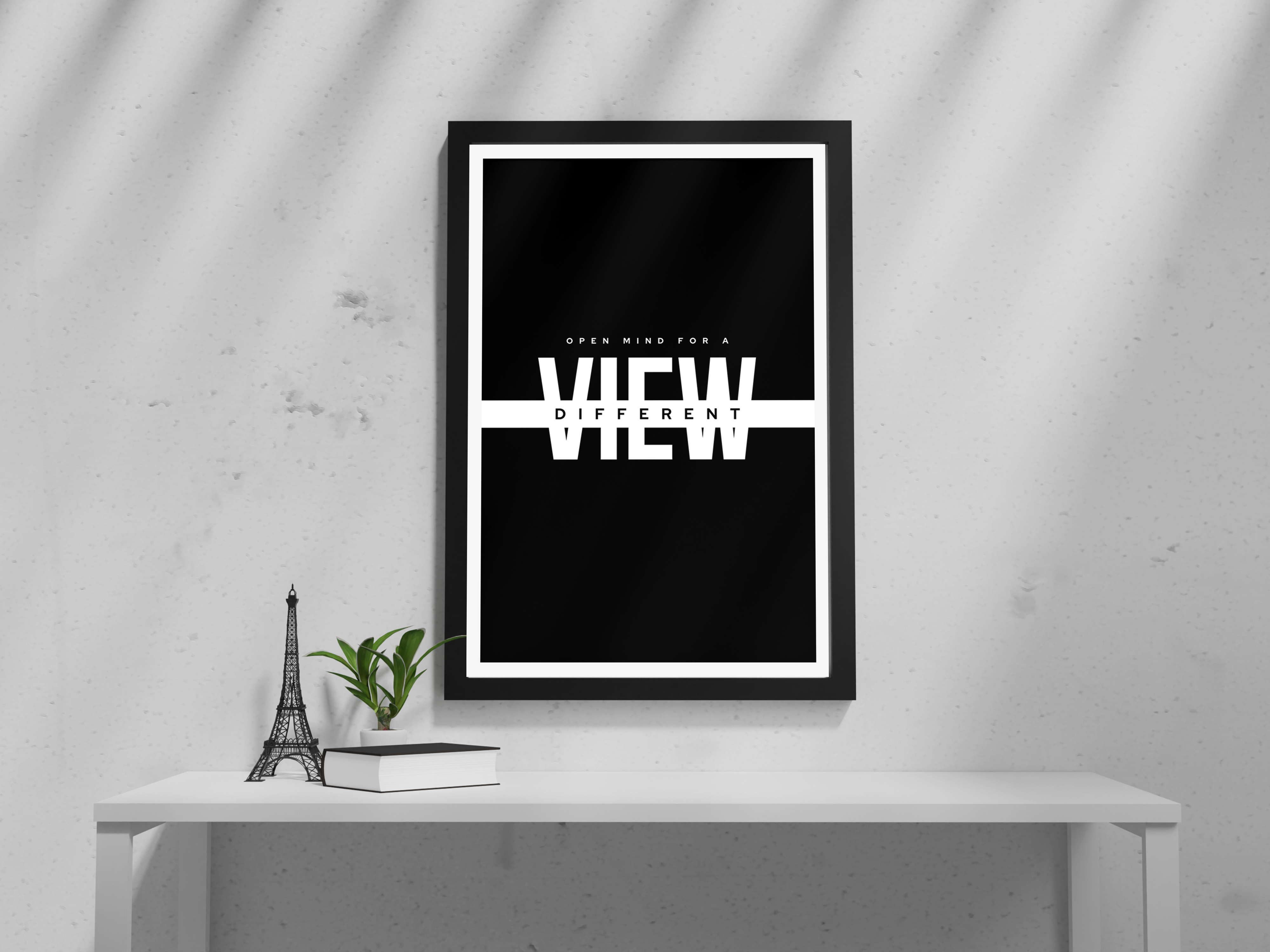 "OPEN MIND:PERSPECTIVE Poster: Add a Touch of Personality to Your Space
