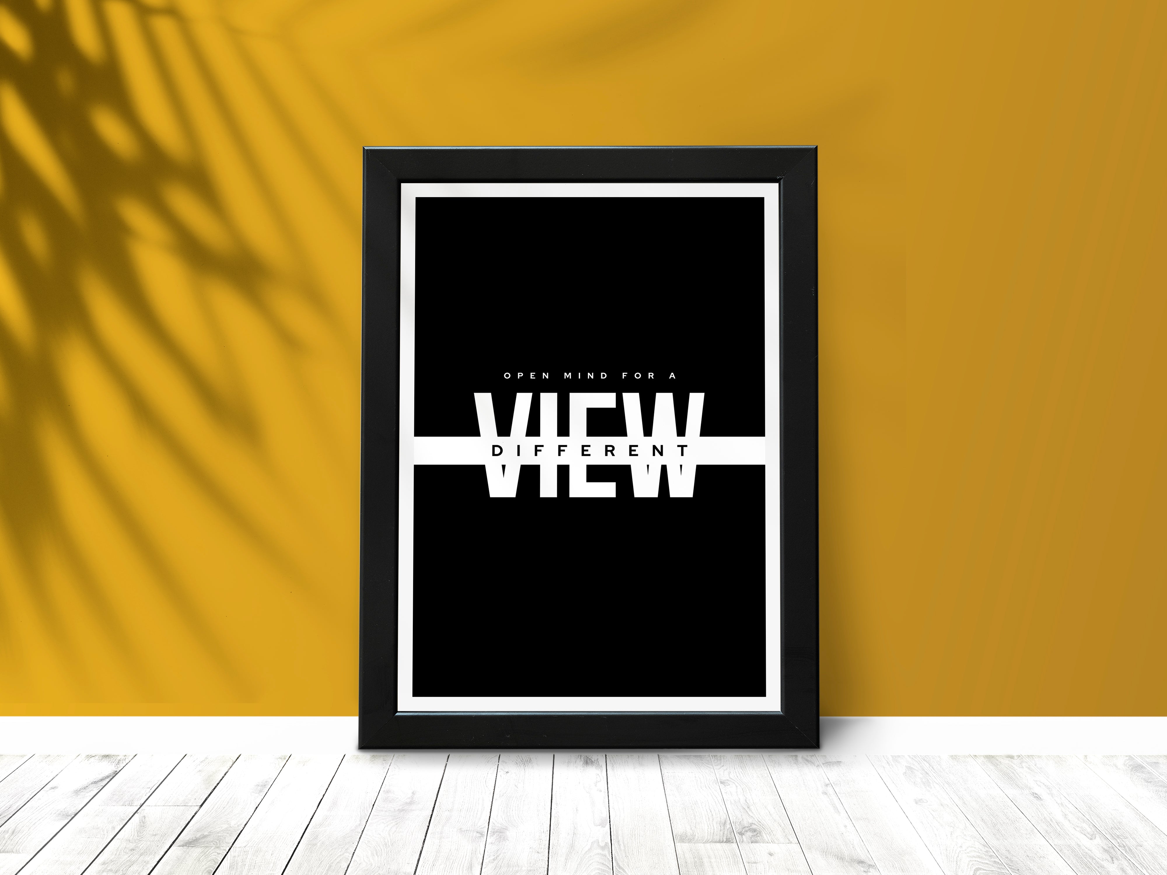 "OPEN MIND:PERSPECTIVE Poster: Add a Touch of Personality to Your Space