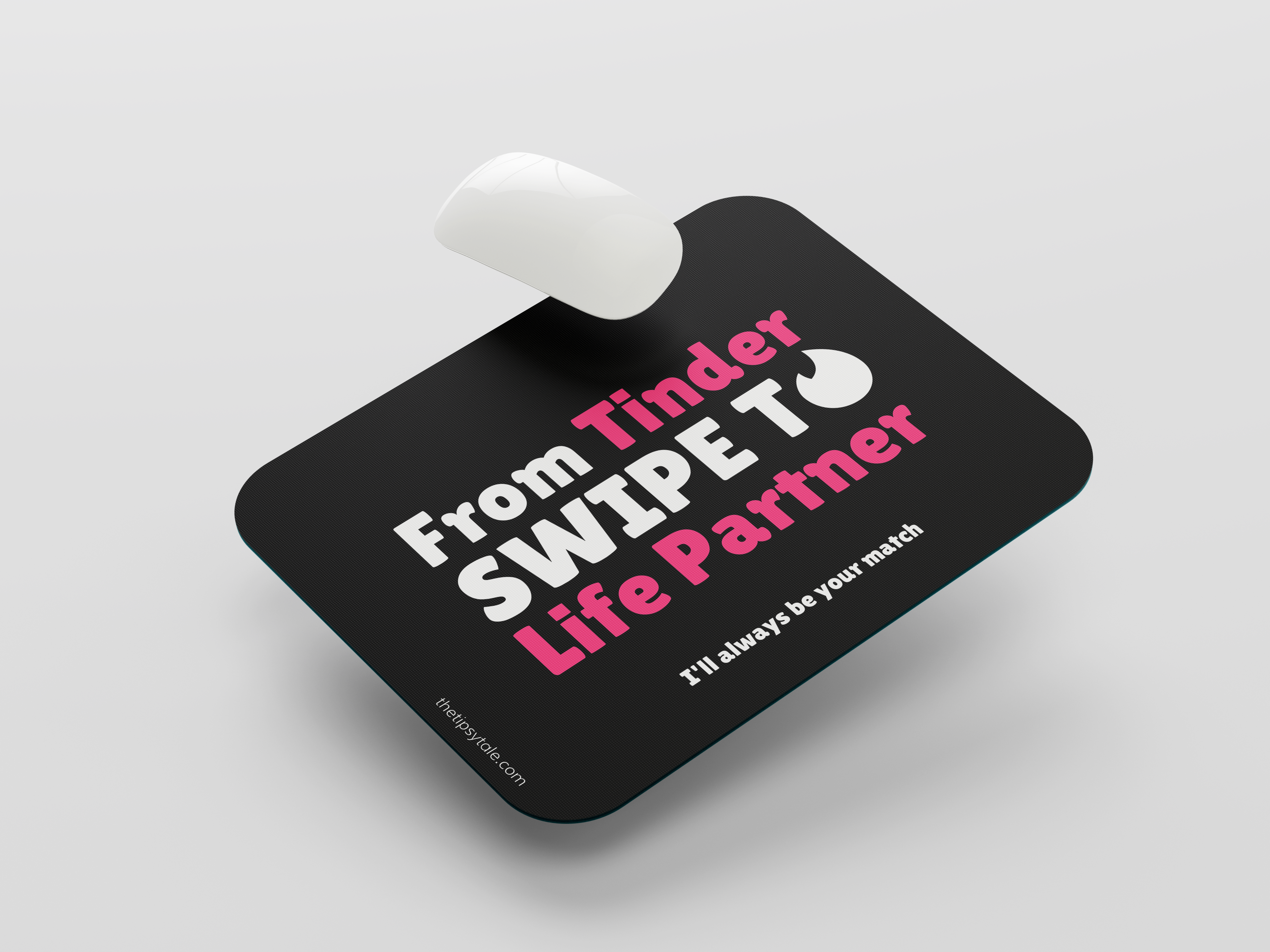 "TINDER: IGNITE YOUR SPARK" Mousepad: Valentine Special Edition