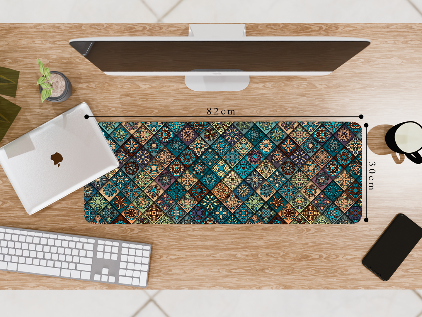 "Pattern Prints" Gaming Mousepad – Elevate Your Gaming Experience