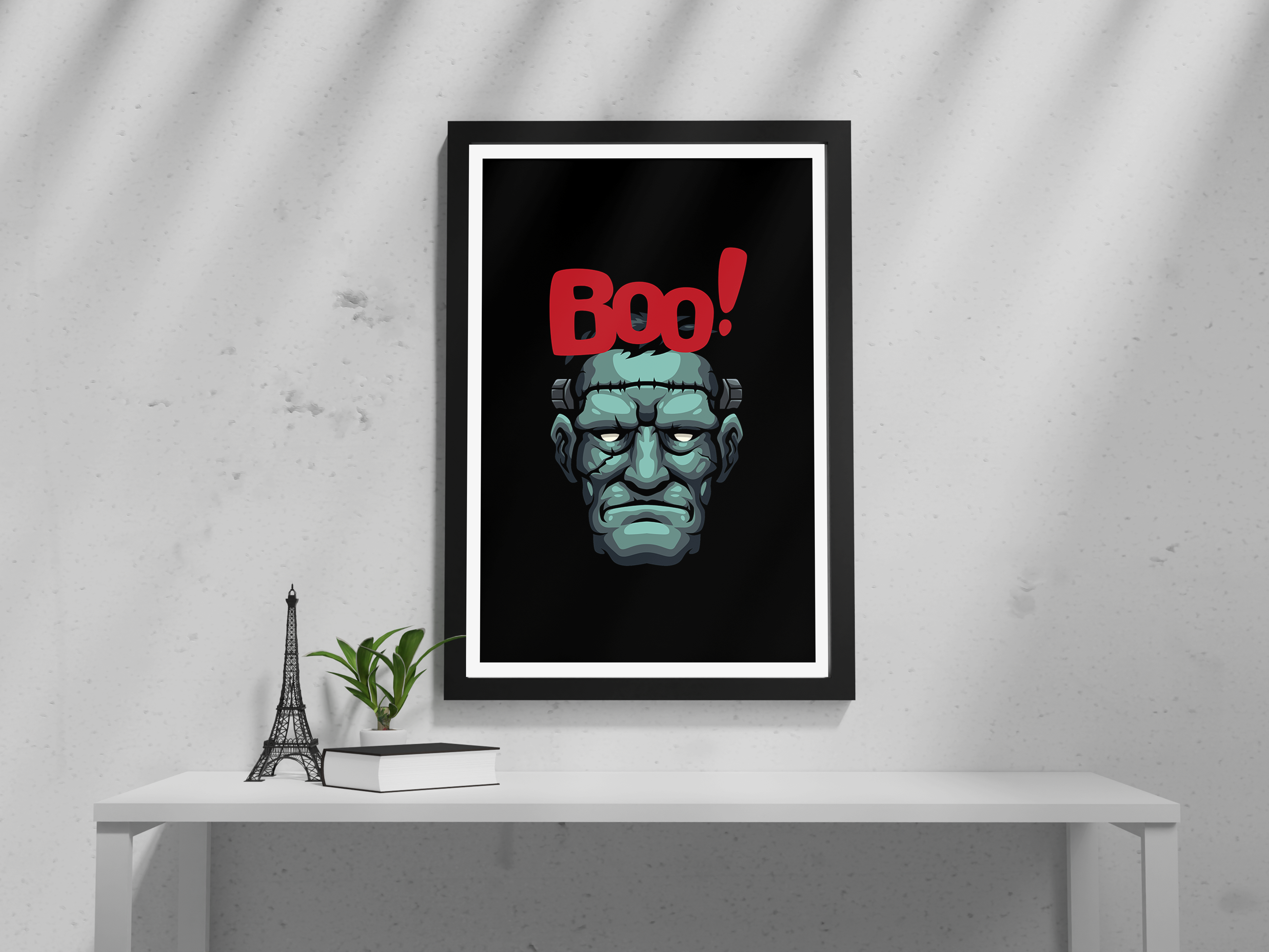 "CRAZY MAN: HORROR" Poster: Add a Touch of Personality to Your Space