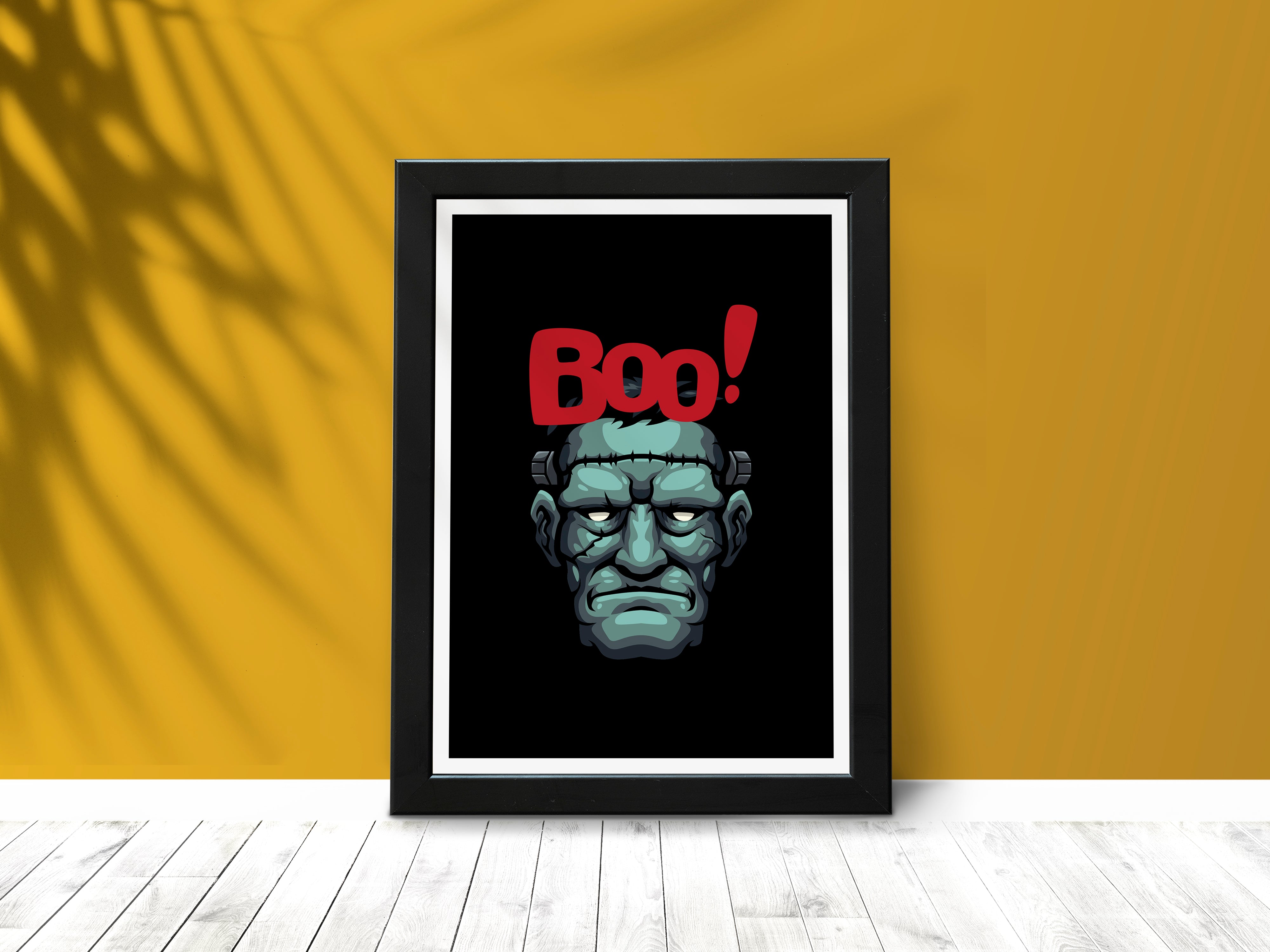 "CRAZY MAN: HORROR" Poster: Add a Touch of Personality to Your Space