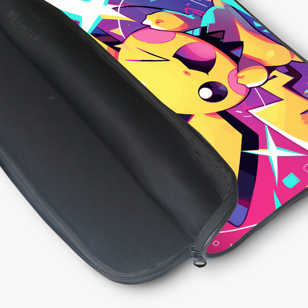 "Pikachu: Pokemon" Laptop Sleeves:Bold Modern Design for Every Size