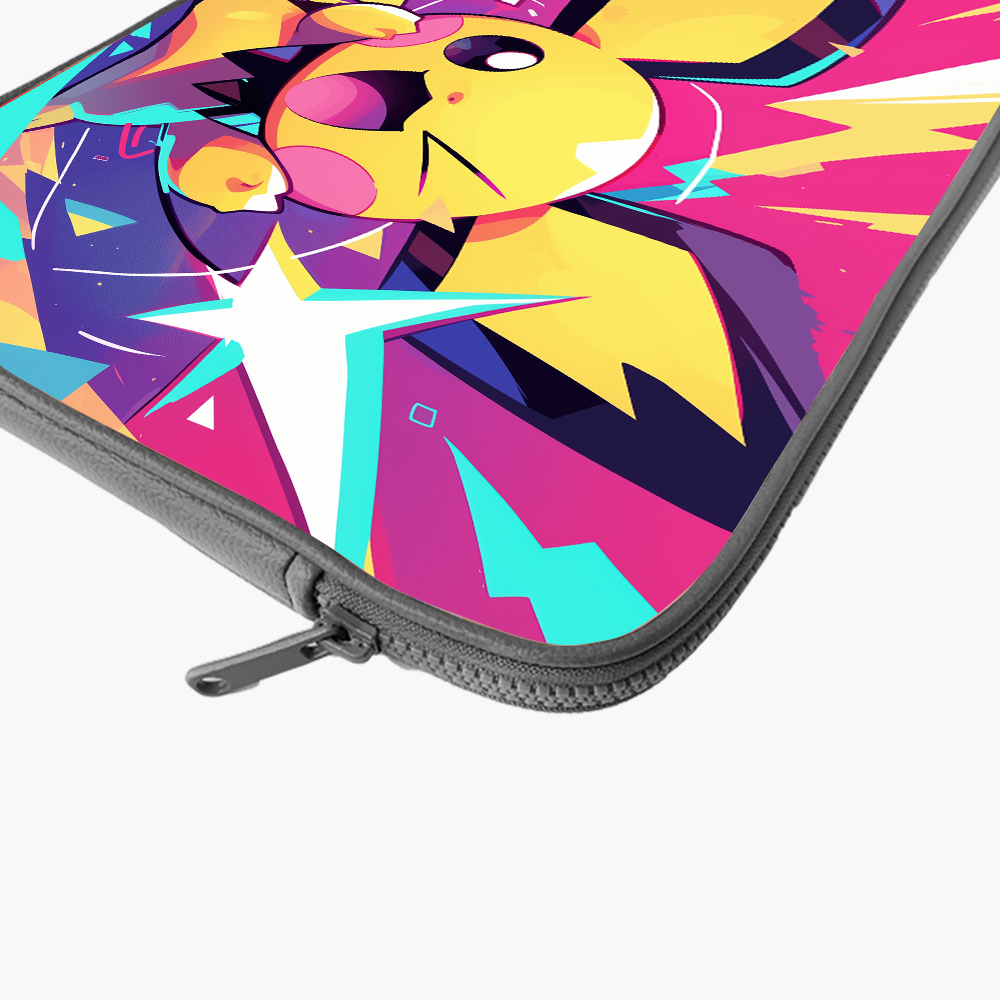 "Pikachu: Pokemon" Laptop Sleeves:Bold Modern Design for Every Size