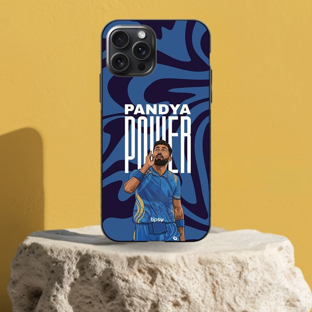 "PANDYA POWER - CRICKET FANDOM" -Mobile Covers Shock Resistant, Slim & Stylish Cases