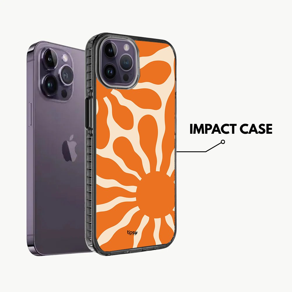 "WAVY SUN" -Mobile Covers Shock Resistant, Slim & Stylish Cases