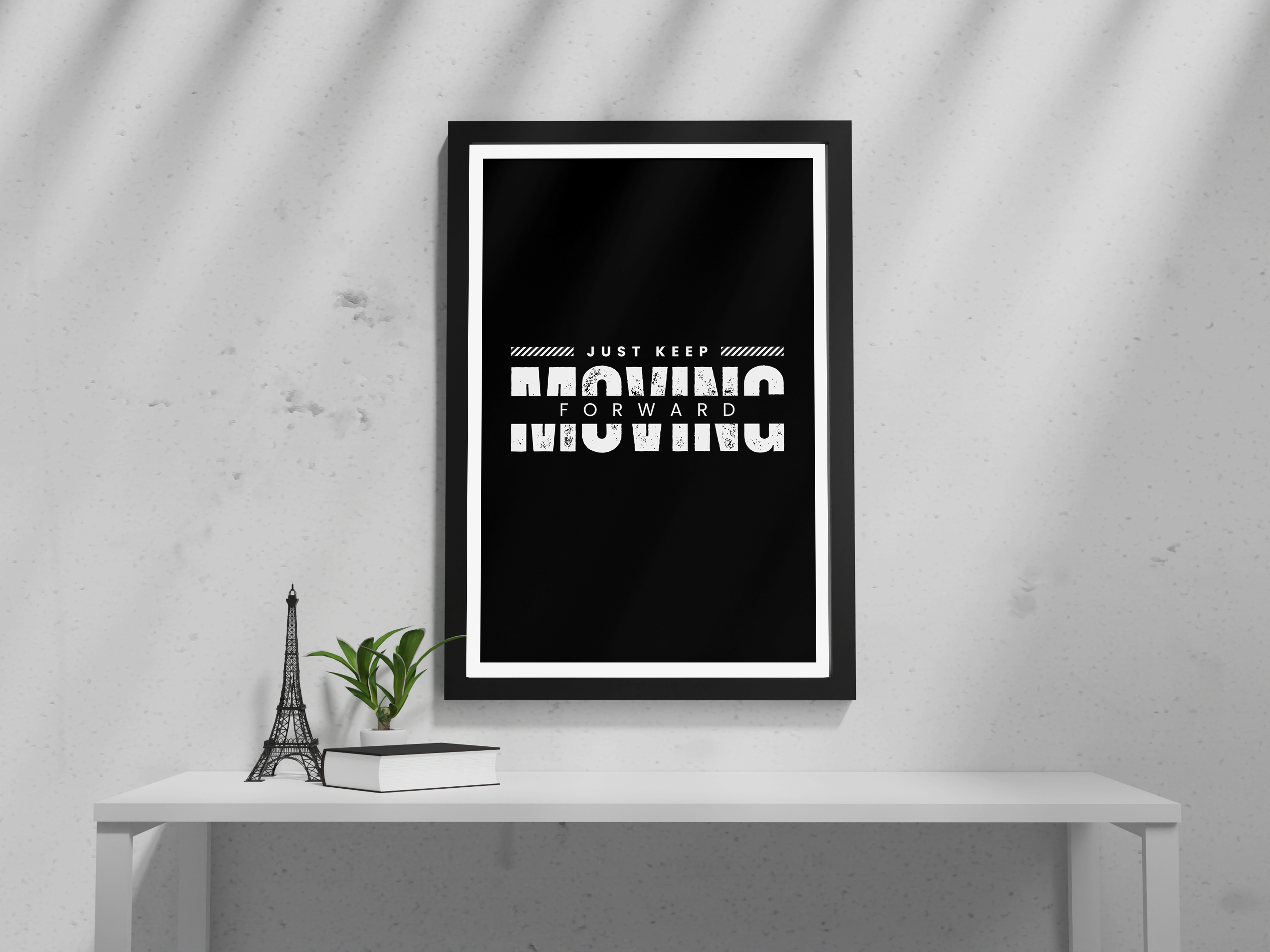 "JUST KEEP MOVING: DORY MOTIVATIONAL" Poster: Add a Touch of Personality to Your Space