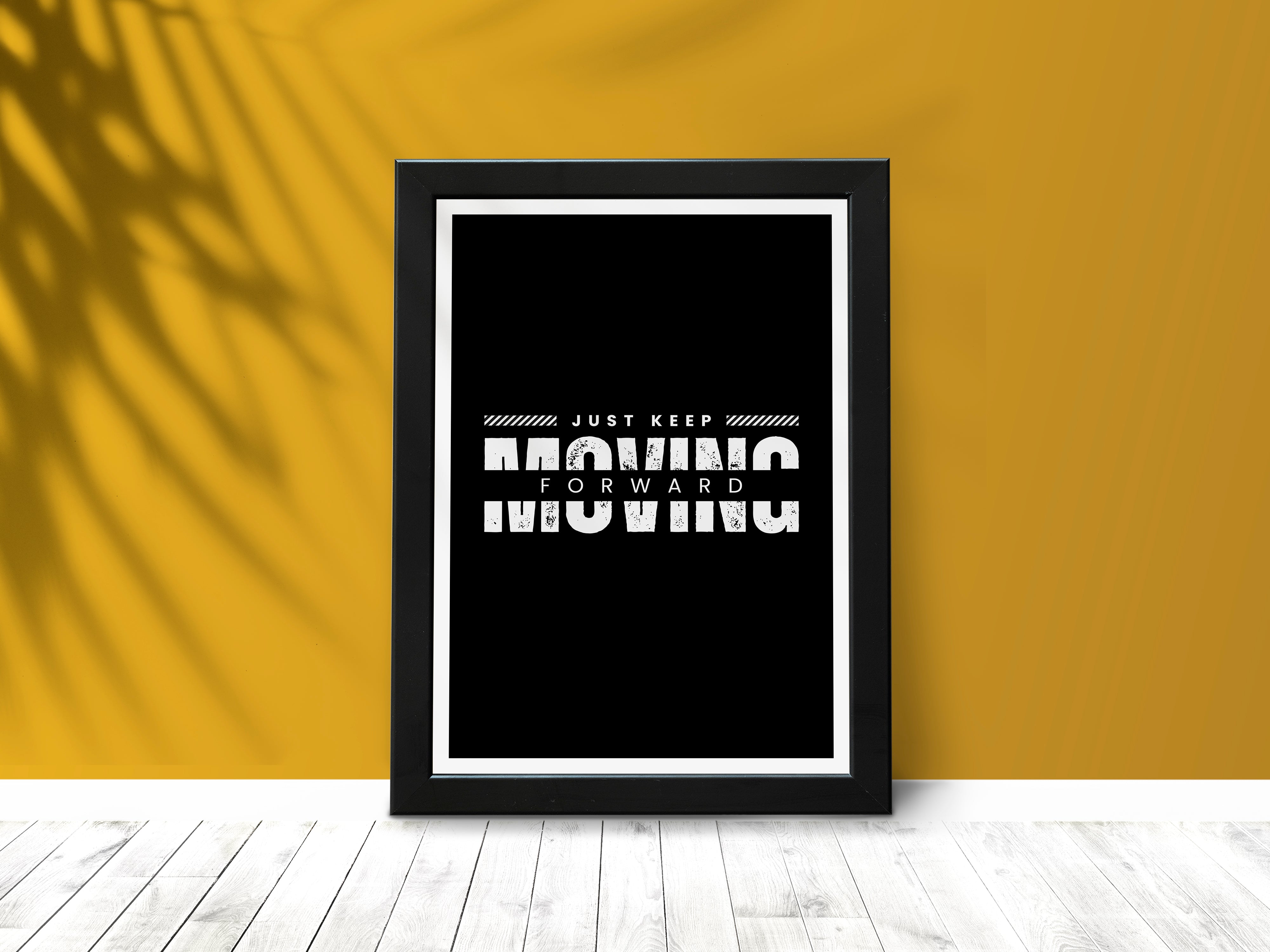 "JUST KEEP MOVING: DORY MOTIVATIONAL" Poster: Add a Touch of Personality to Your Space