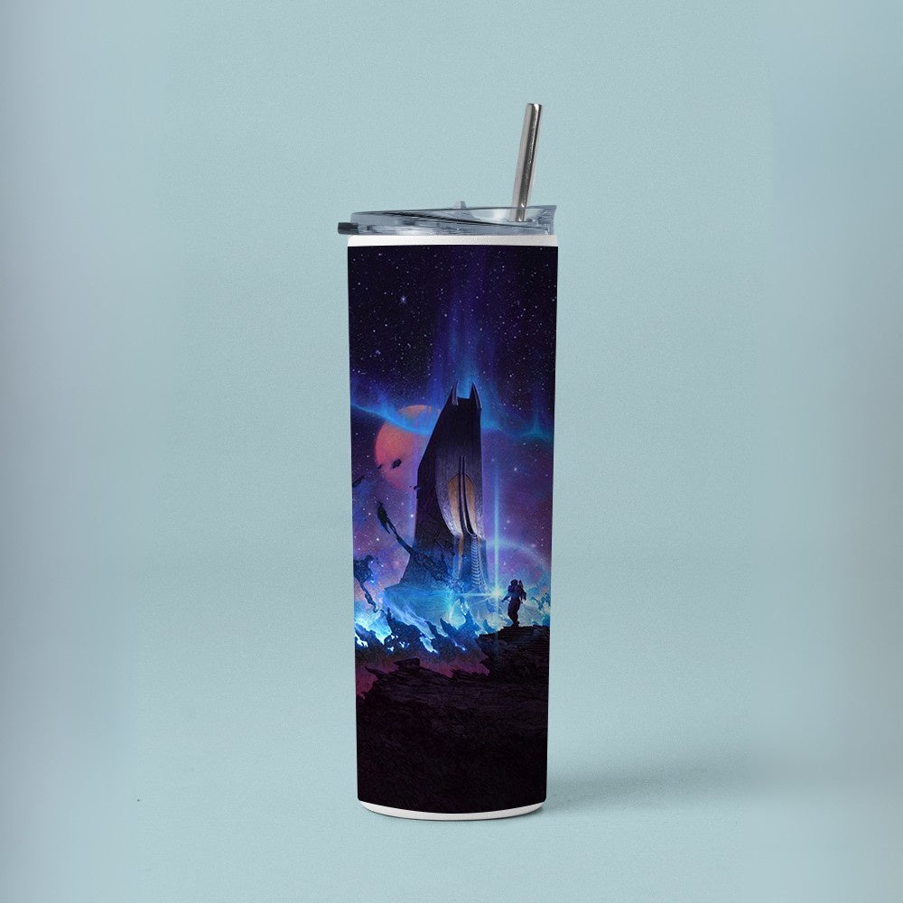 "Starfield: Shattered Space Key" Tumbler with Metal Straw