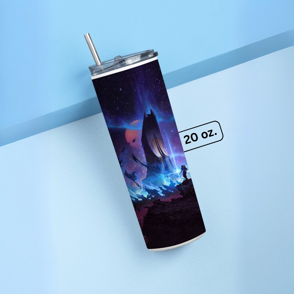 "Starfield: Shattered Space Key" Tumbler with Metal Straw