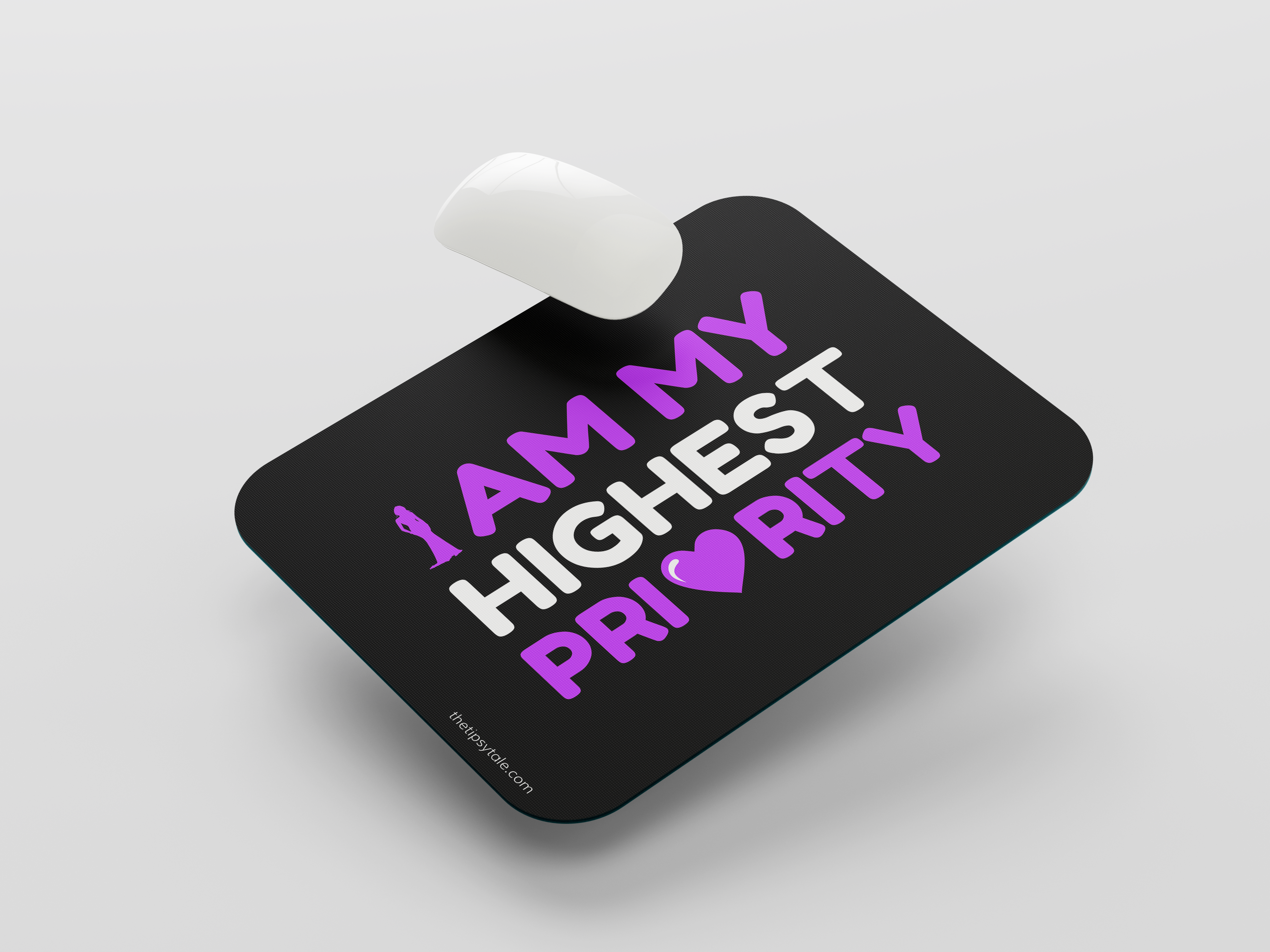 "I AM MY HIGHEST PRIORITY-WOMEN'S EDITION" Mousepad Enhance Your Workspace with Style