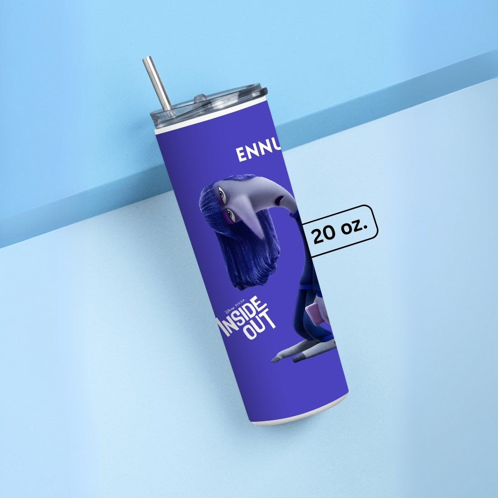 "Insight Out : Ennui" Tumbler with Metal Straw