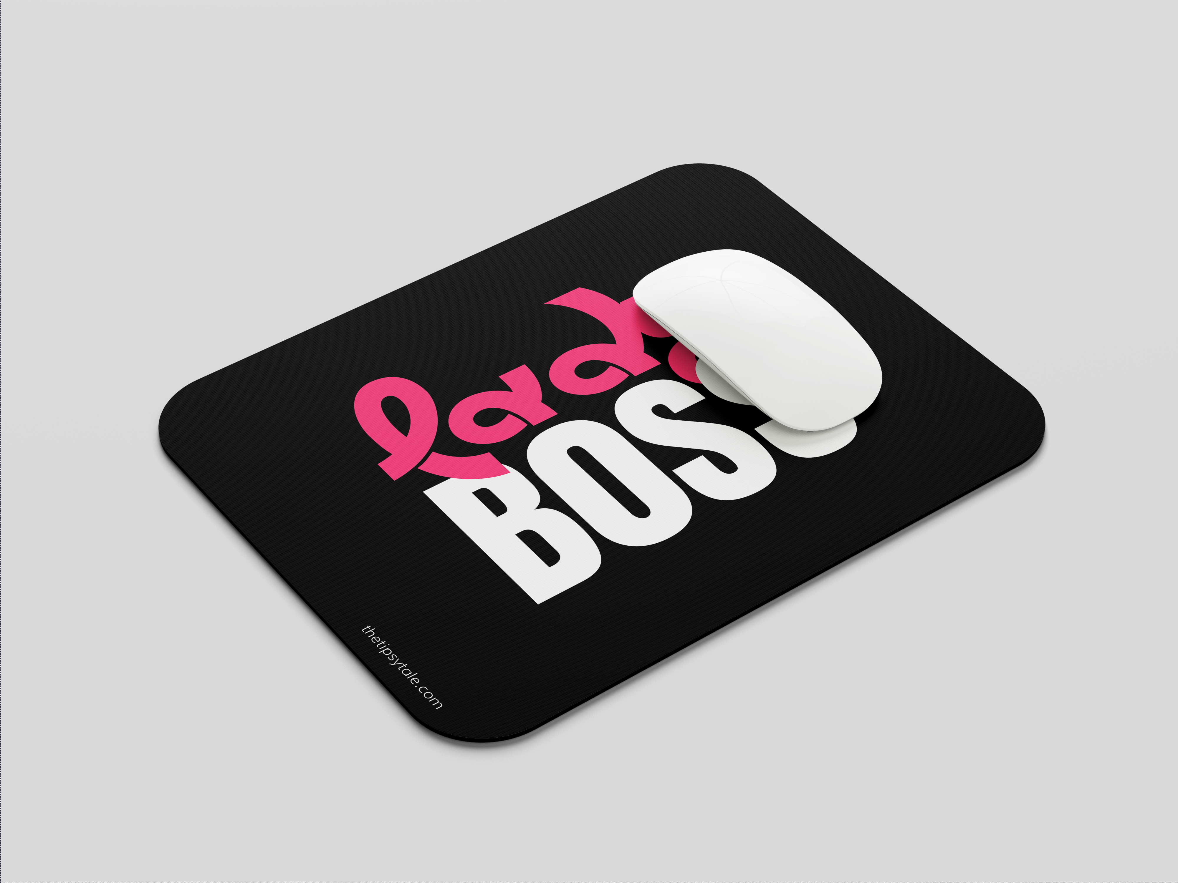 "LADY BOSS-WOMEN'S EDITION" Mousepad Enhance Your Workspace with Style