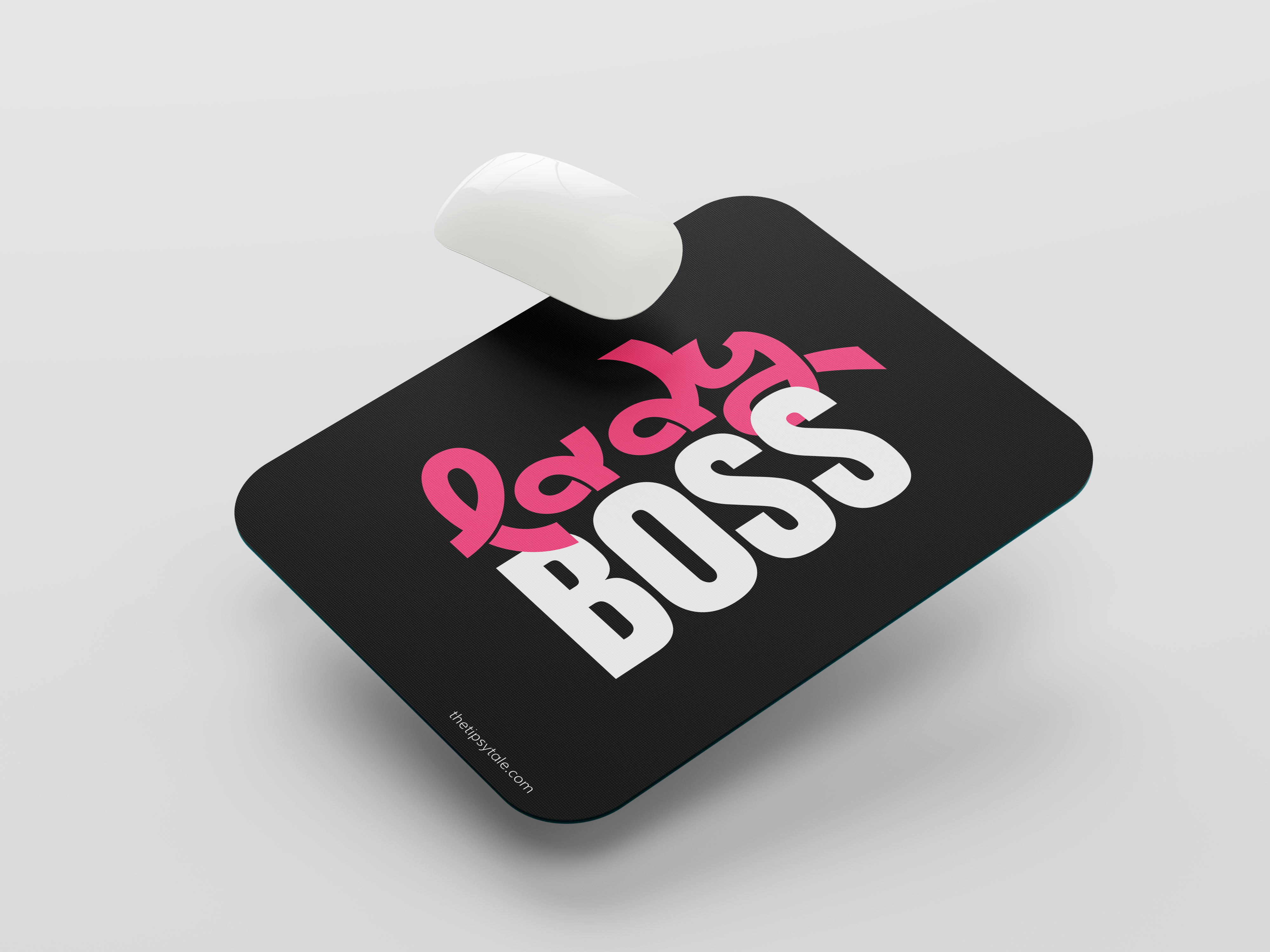 "LADY BOSS-WOMEN'S EDITION" Mousepad Enhance Your Workspace with Style