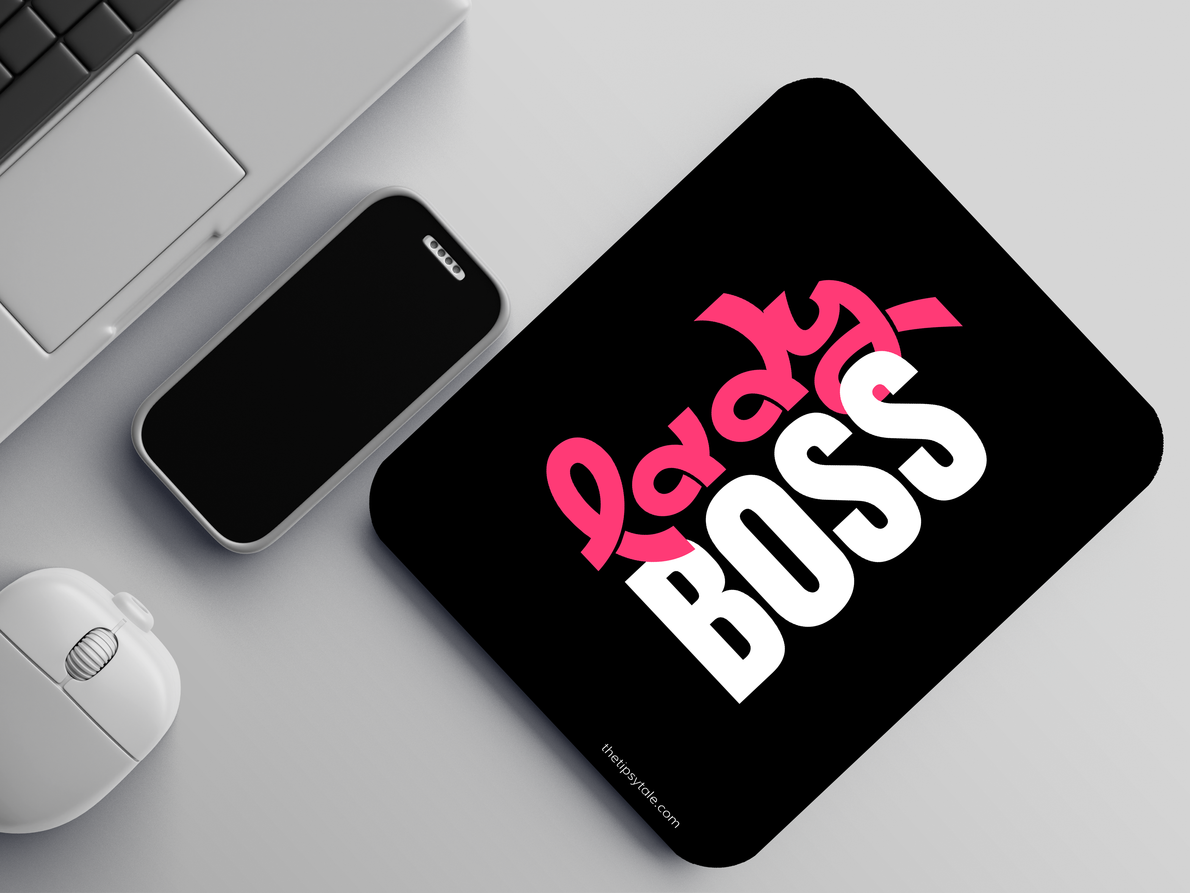 "LADY BOSS-WOMEN'S EDITION" Mousepad Enhance Your Workspace with Style