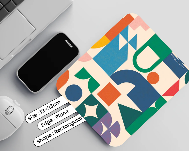 A Gift That Matches Their Energy -Abstract Vibe- Poster + Coaster + Mousepad + Diary (COMBO)