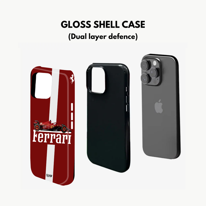 "FERRARI F1 RACE" -Mobile Covers Shock Resistant, Slim & Stylish Cases