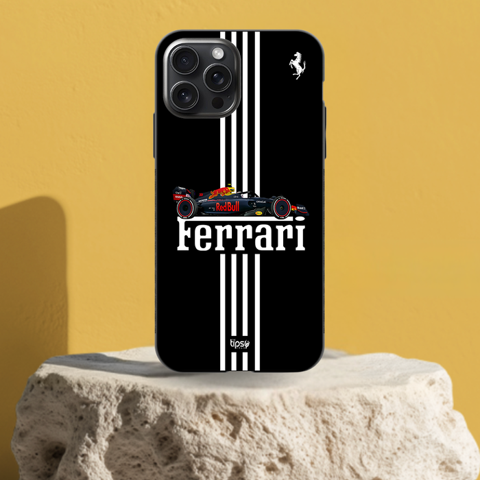 "REDBULL FERRARI - F1 RACE" -Mobile Covers Shock Resistant, Slim & Stylish Cases