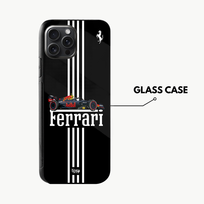 "REDBULL FERRARI - F1 RACE" -Mobile Covers Shock Resistant, Slim & Stylish Cases