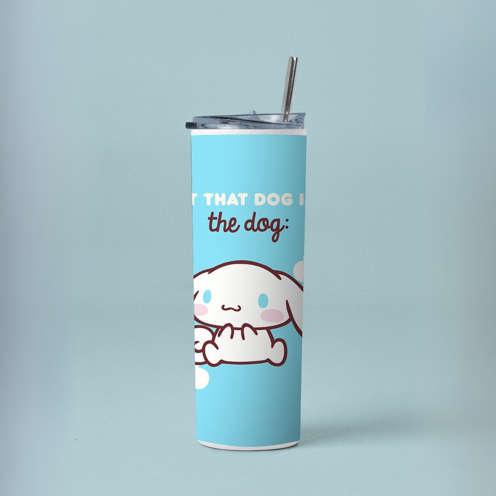 "Sanrio Cinnamoroll" Tumbler with Metal Straw