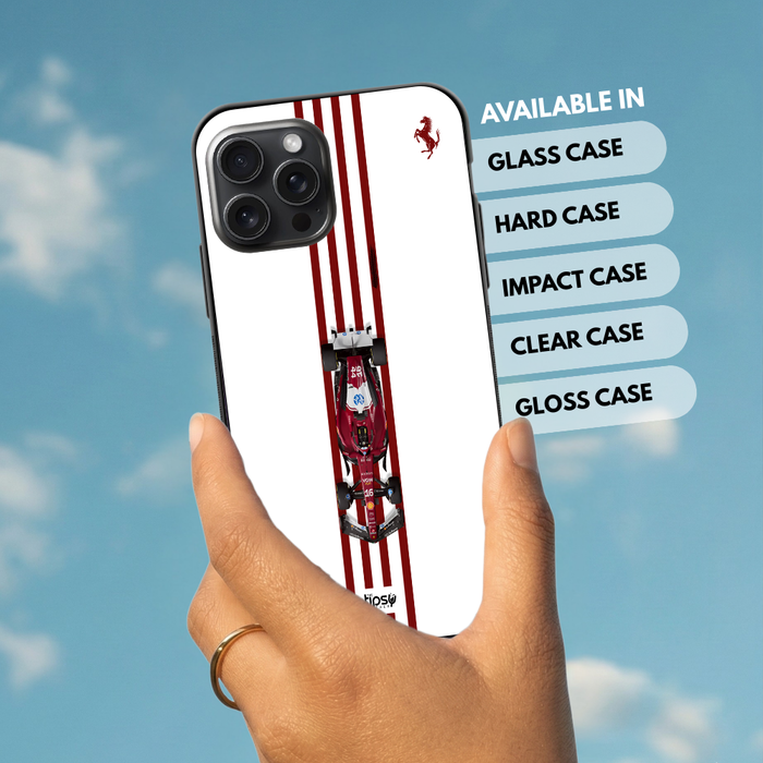 "FERRARI F1 RACING EDITION" -Mobile Covers Shock Resistant, Slim & Stylish Cases