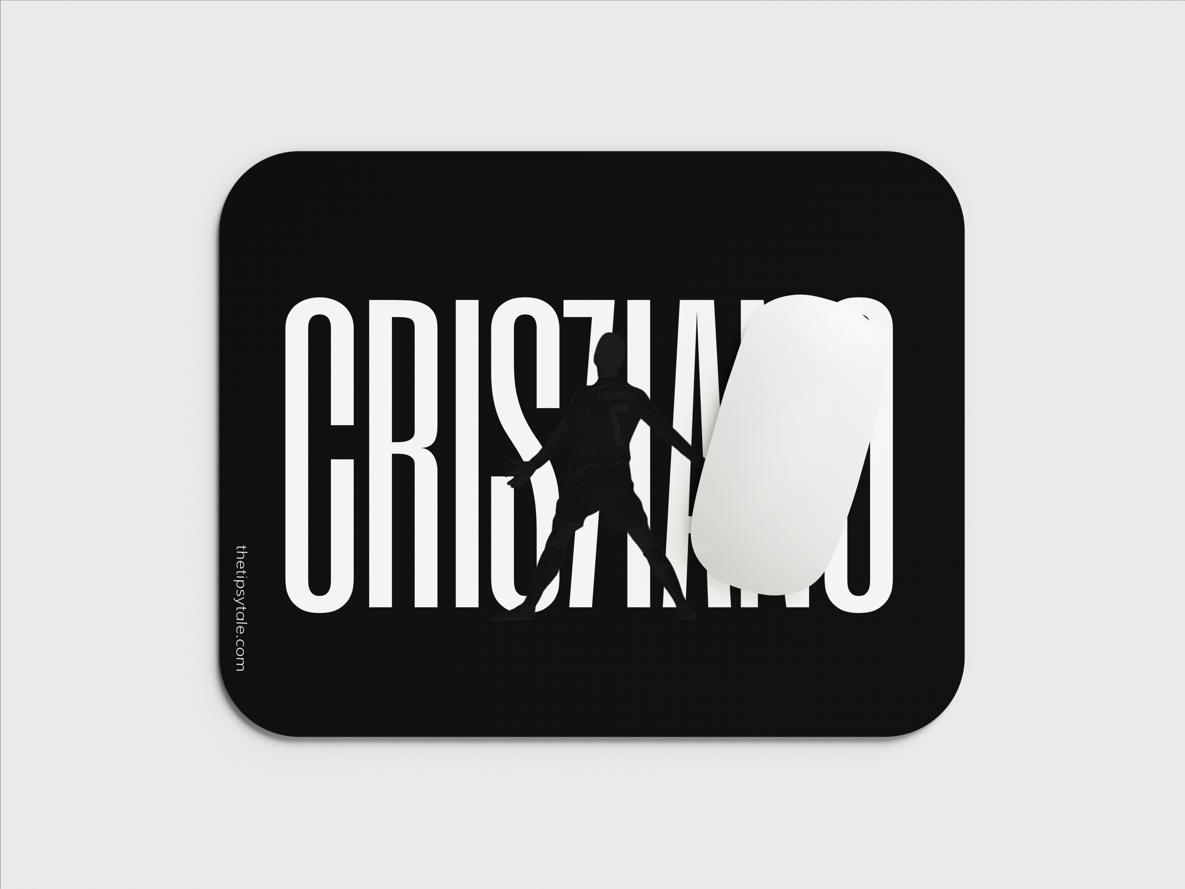 "Cristiano Ronaldo: The Legend" Mousepad Enhance Your Workspace with Style