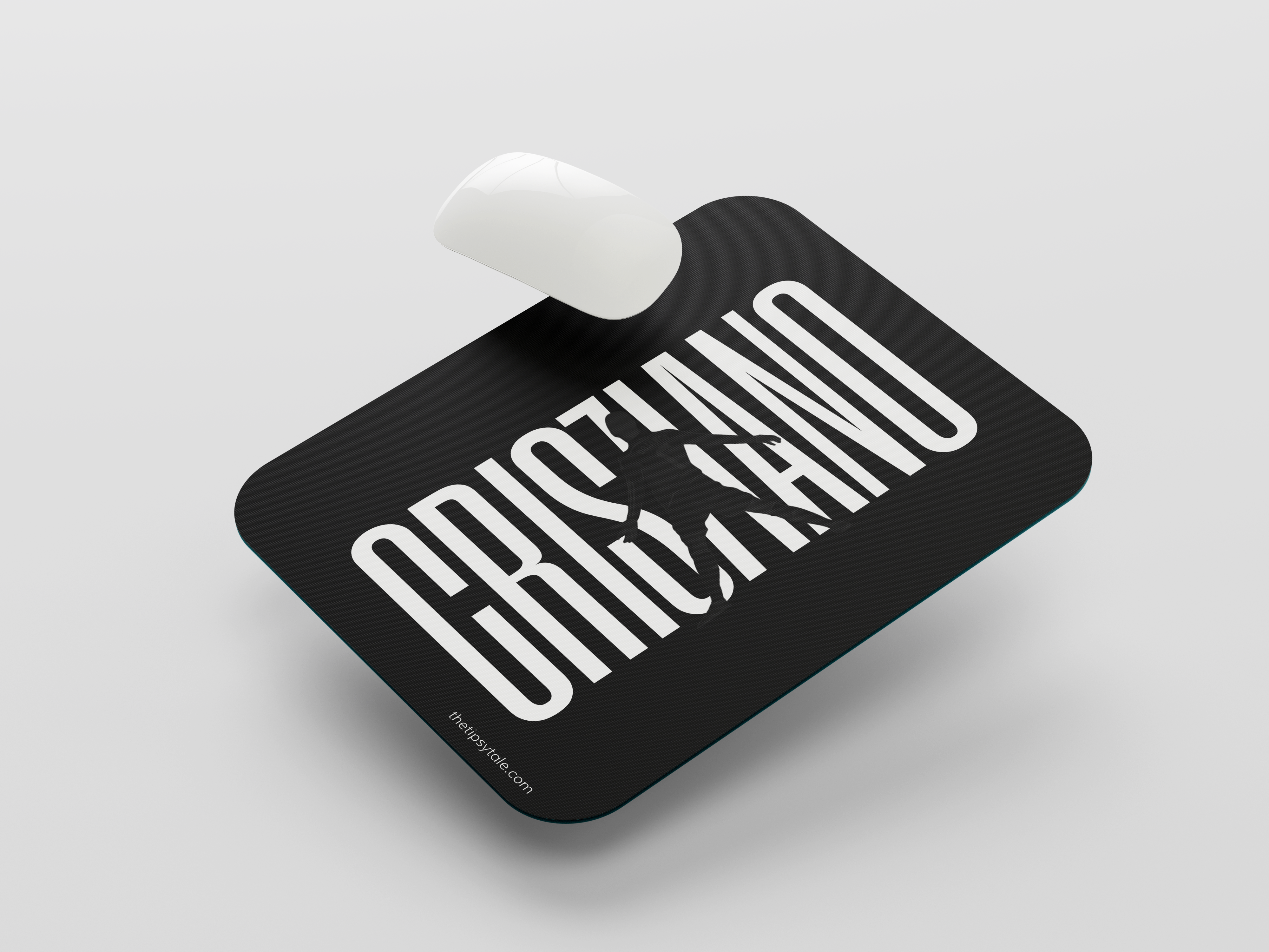 "Cristiano Ronaldo: The Legend" Mousepad Enhance Your Workspace with Style