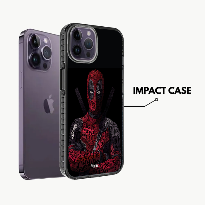 "DEADPOOL - QOUTE VERSION" -Mobile Covers Shock Resistant, Slim & Stylish Cases