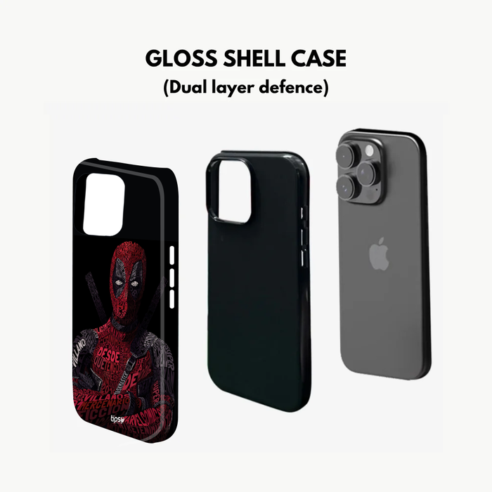 "DEADPOOL - QOUTE VERSION" -Mobile Covers Shock Resistant, Slim & Stylish Cases