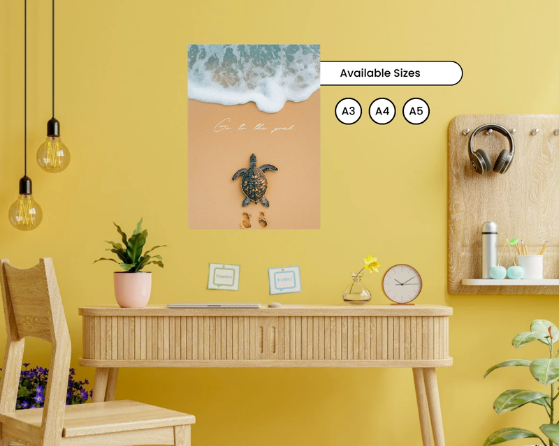 A Gift That Matches Their Energy -Nature Vibe- Poster + Deskmat + Laptop Sleeves (COMBO)