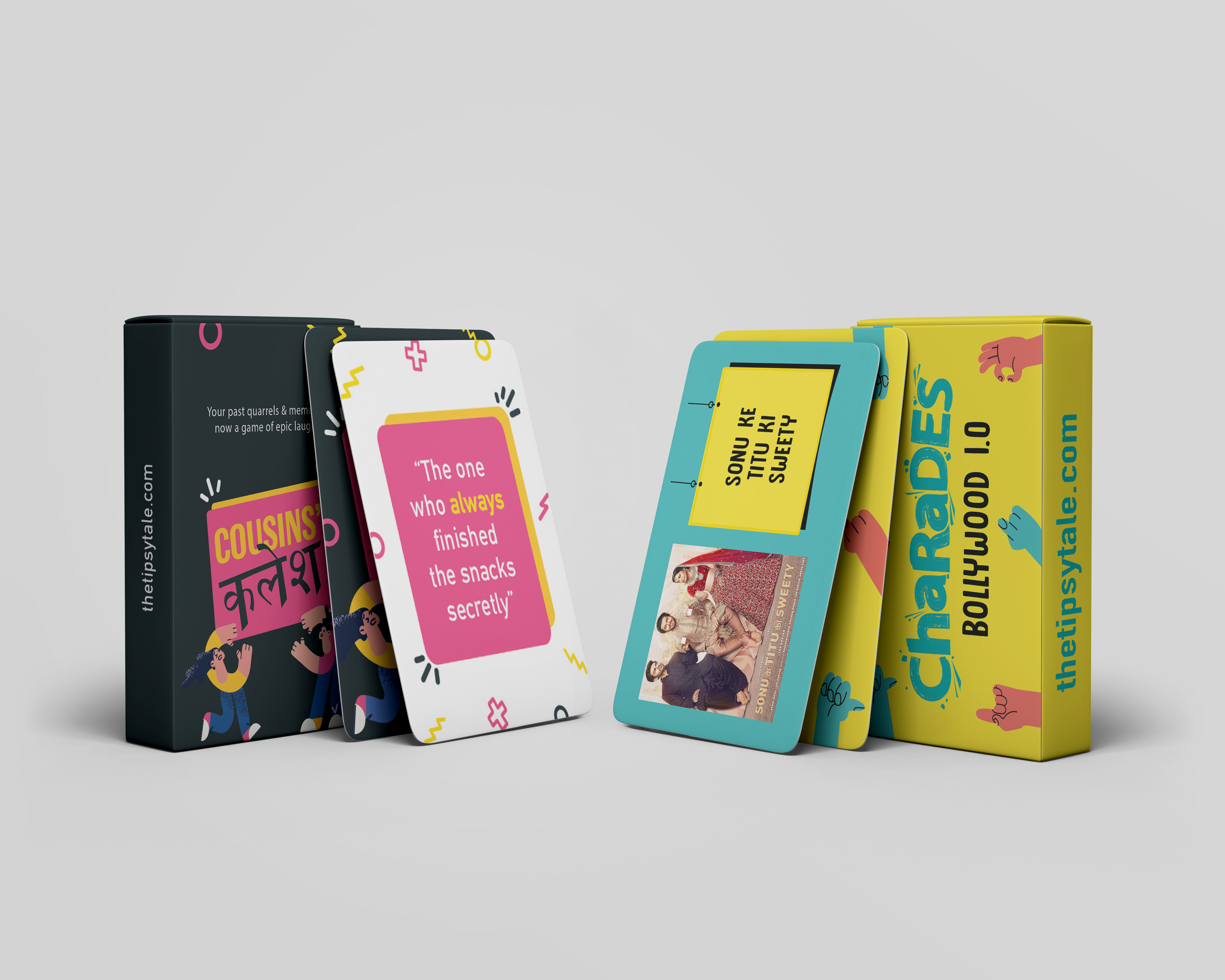 Dumb Charades + Cousin Kalesh – Family & Friends Combo Pack