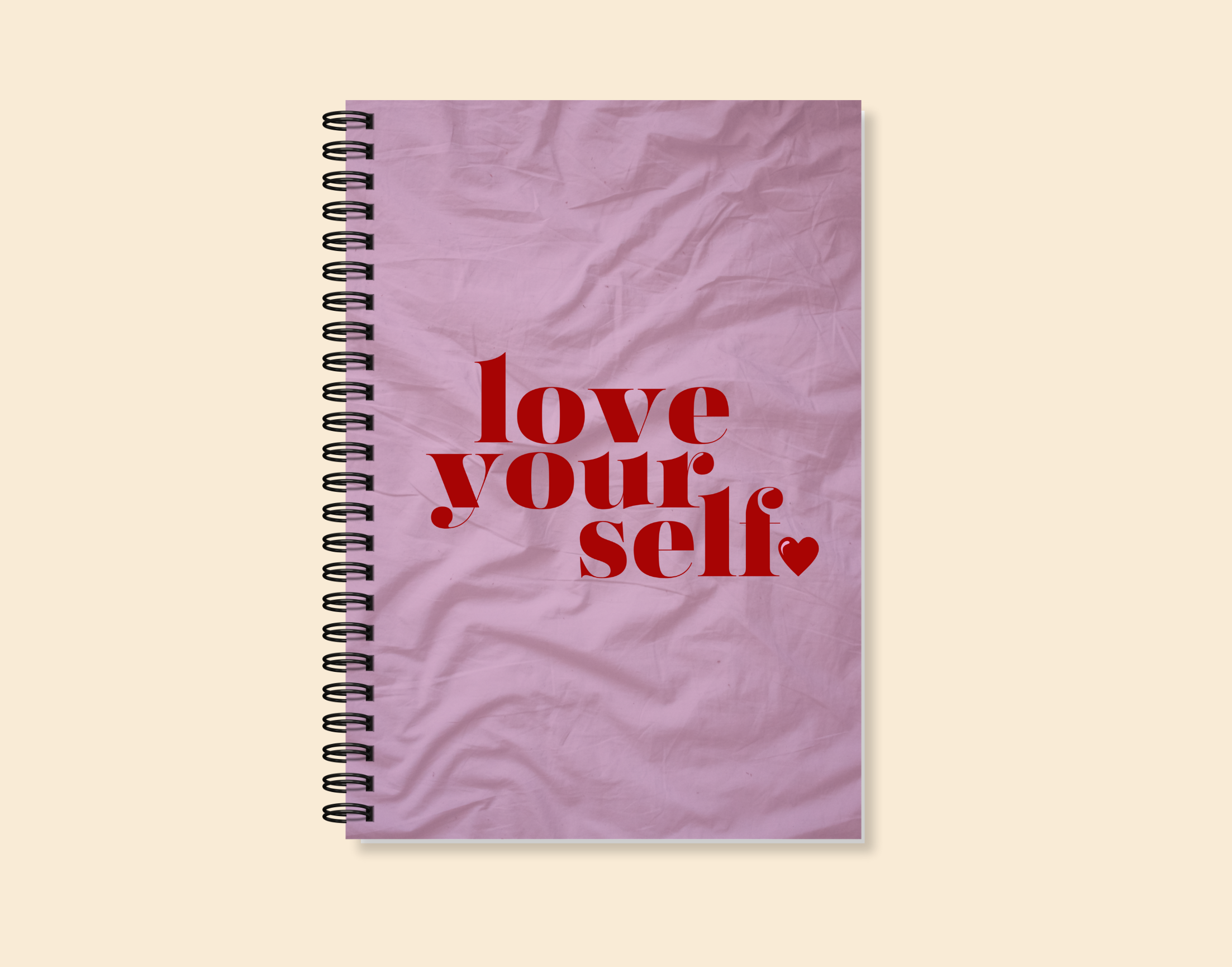 "LOVE YOURSELF" – Elegant & Inspiring Diary for Daily Reflection