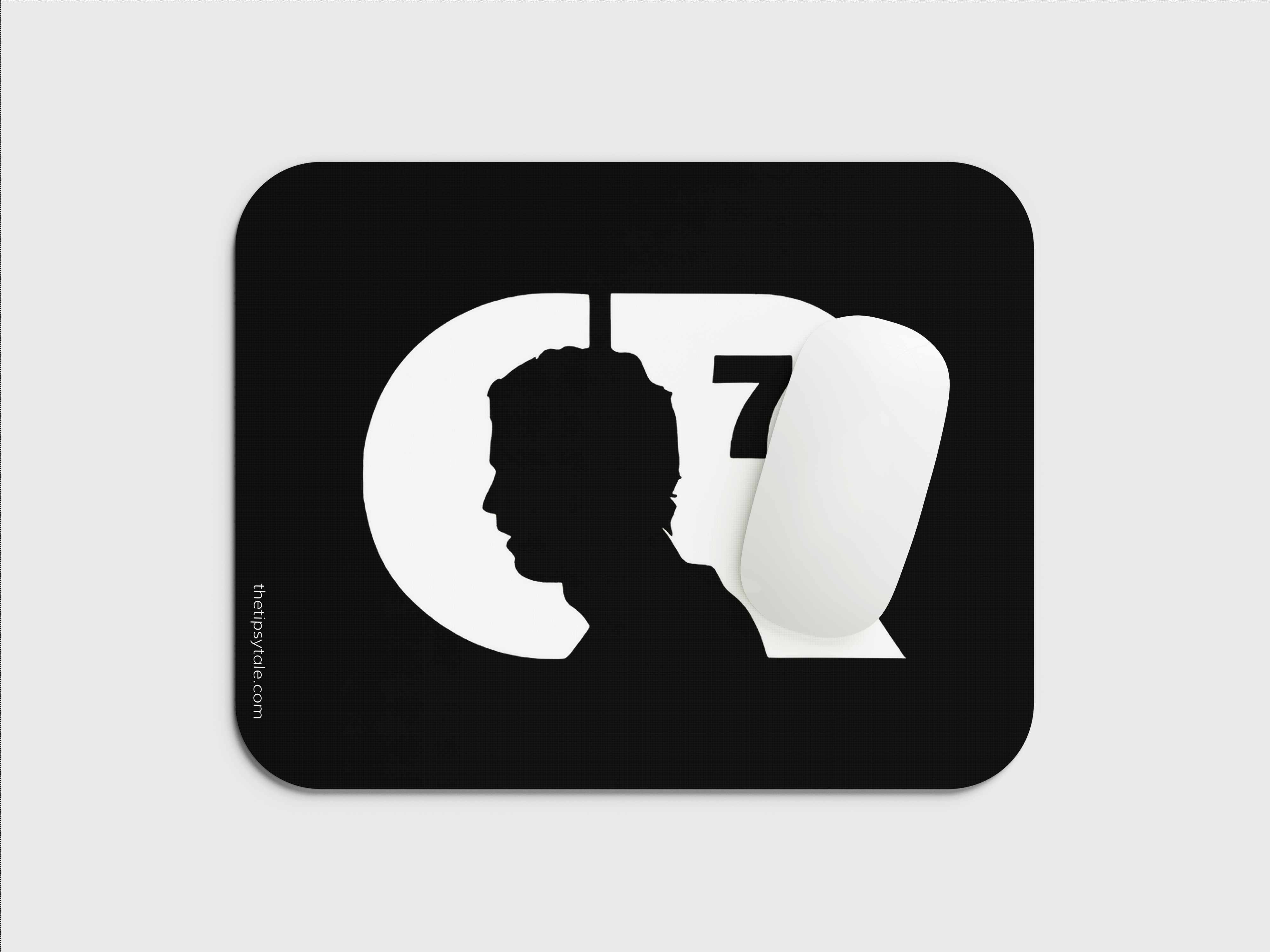 "Cristiano Ronaldo:CR7" Mousepad Enhance Your Workspace with Style