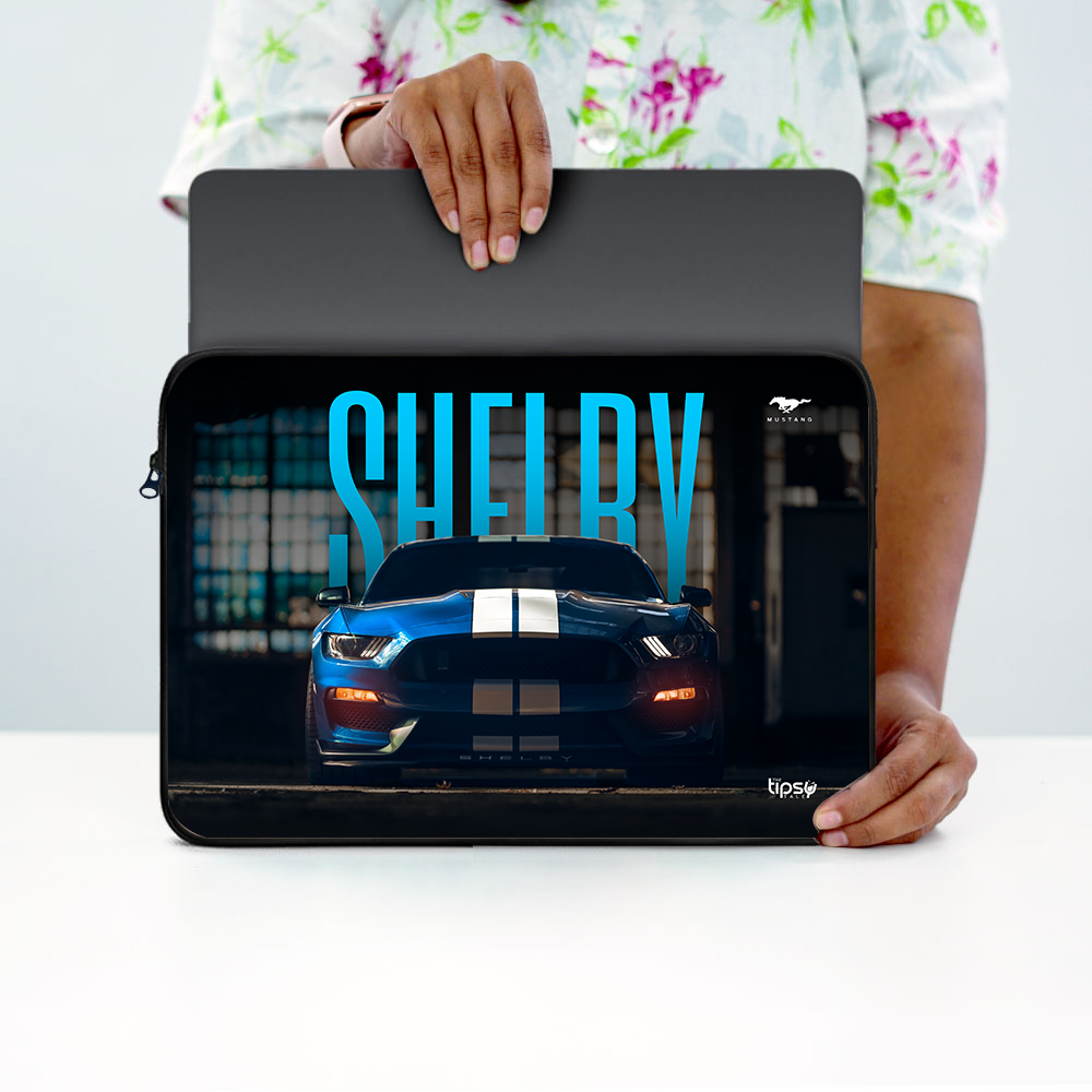 "SHELBY GT350 - FORD" Laptop Sleeves:Bold Modern Design for Every Size