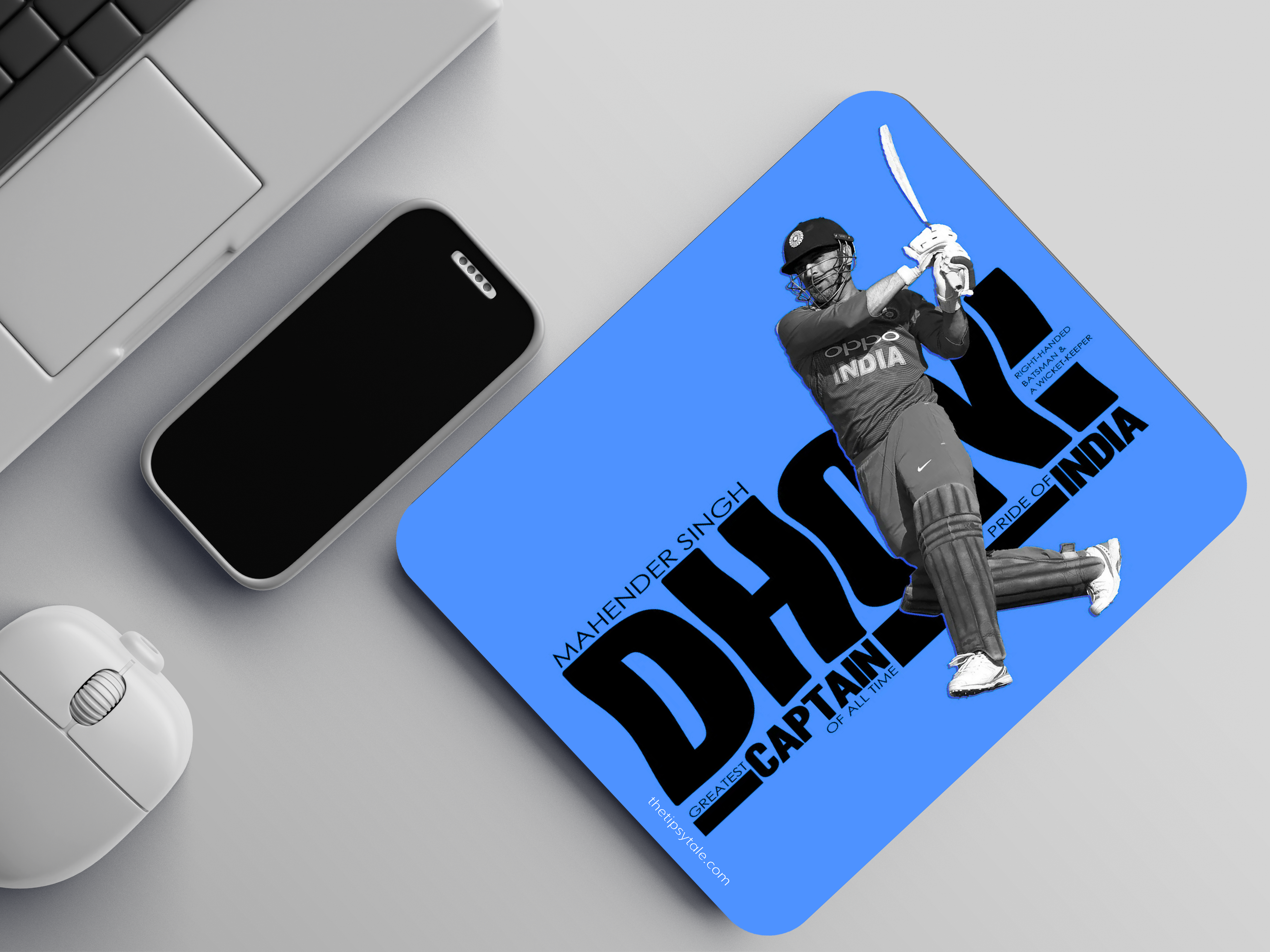"Captain: MSD" Mousepad Enhance Your Workspace with Style