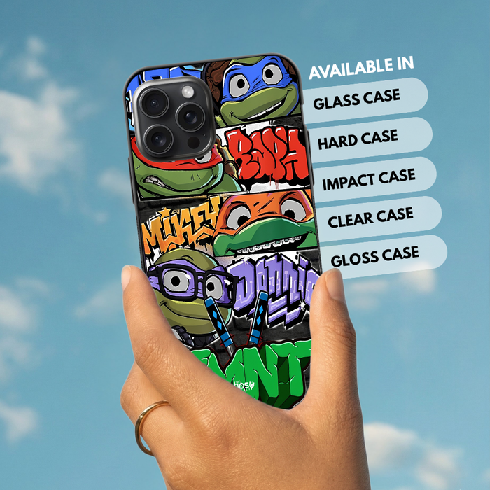 "TMNT - TEENAGE MUTANT NINJA TURTLES " -Mobile Covers Shock Resistant, Slim & Stylish Cases