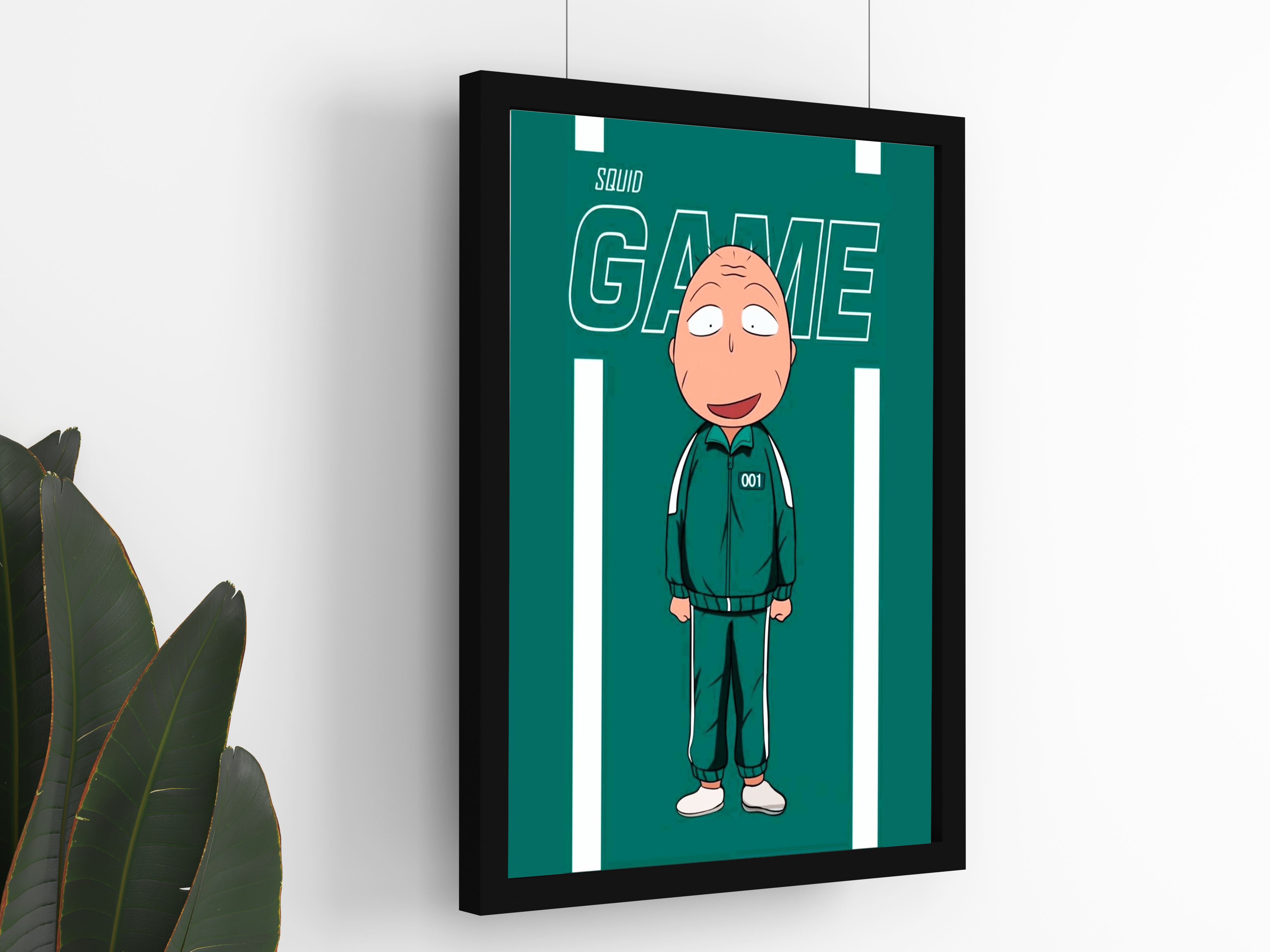 "SQUID GAME: Player 001" Poster: Add a Touch of Personality to Your Space