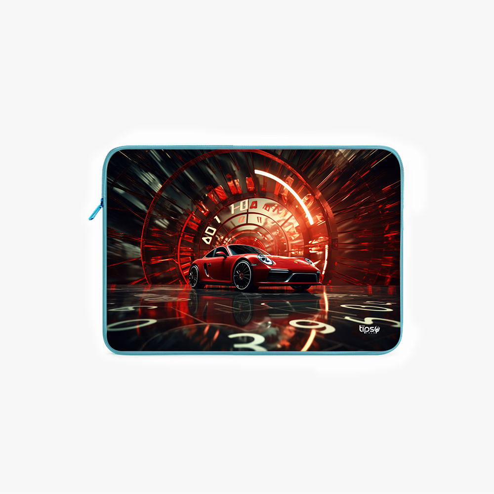 "911 PORSCHE - RETRO" Laptop Sleeves:Bold Modern Design for Every Size