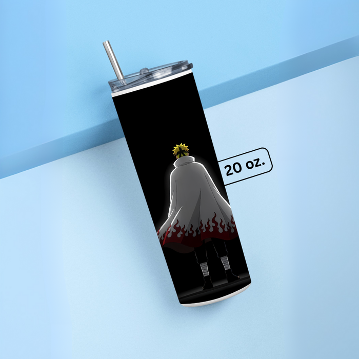 "MINATO NAMIKAZE" Tumbler with Metal Straw